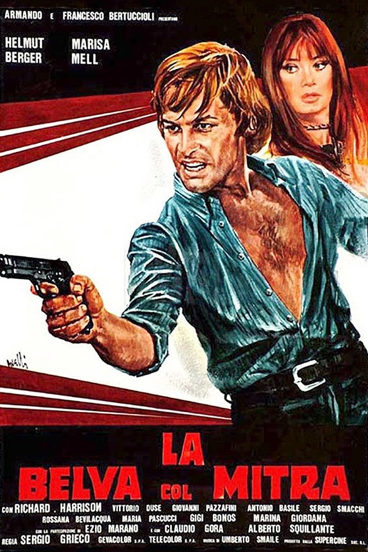 La belva col mitra filmaffisch