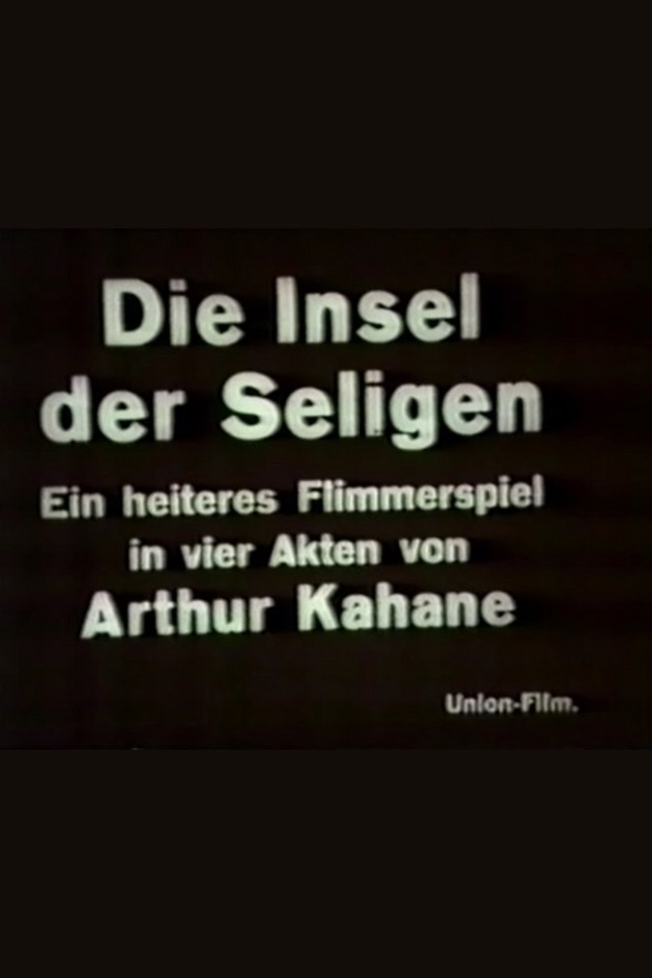 The Island of the Blessed