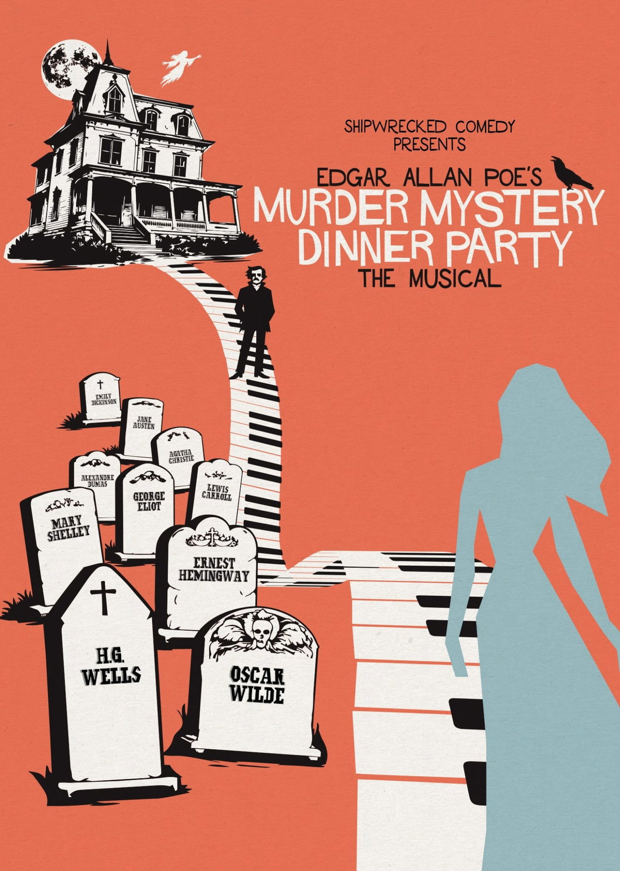 Edgar Allan Poe’s Murder Mystery Dinner Party: The Musical
