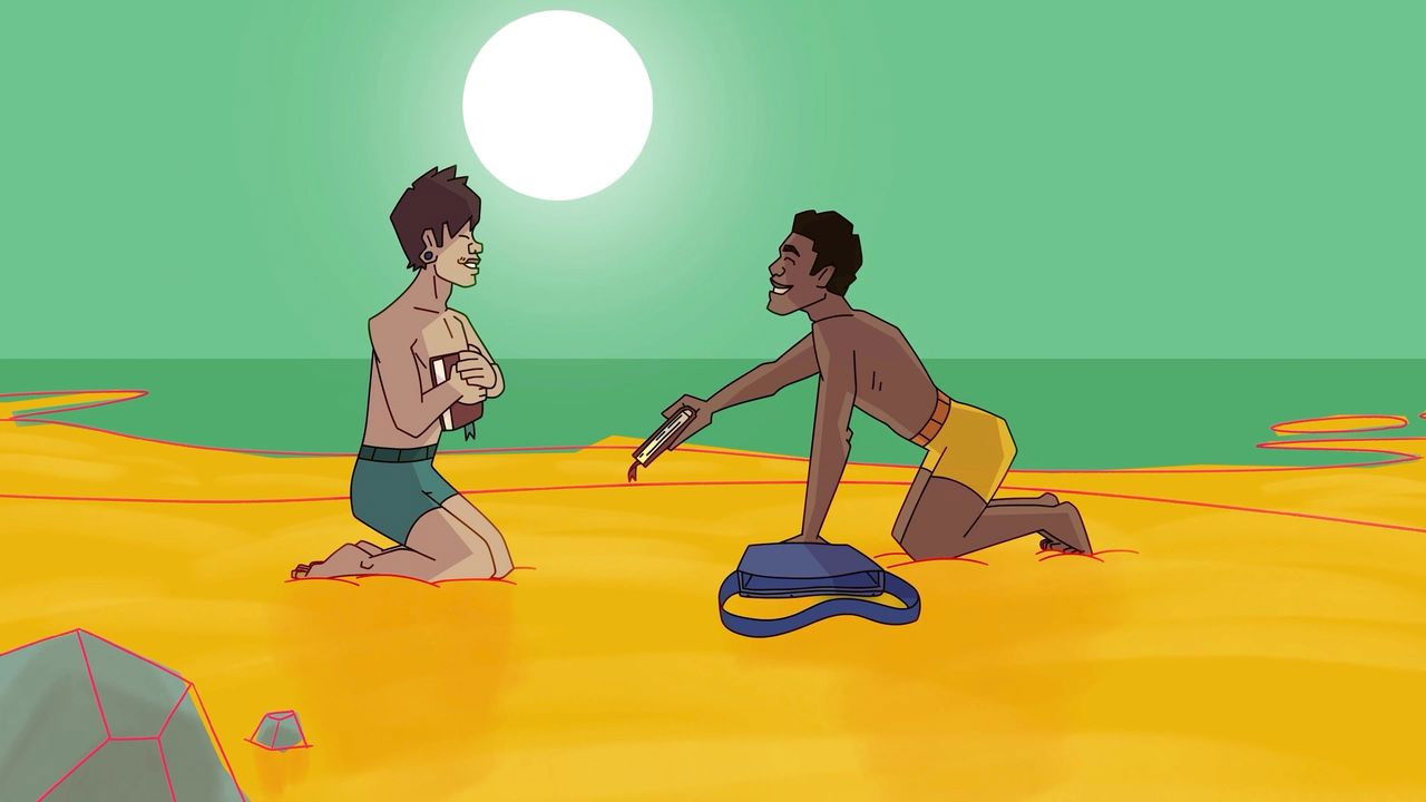 I Know Him So Well backdrop