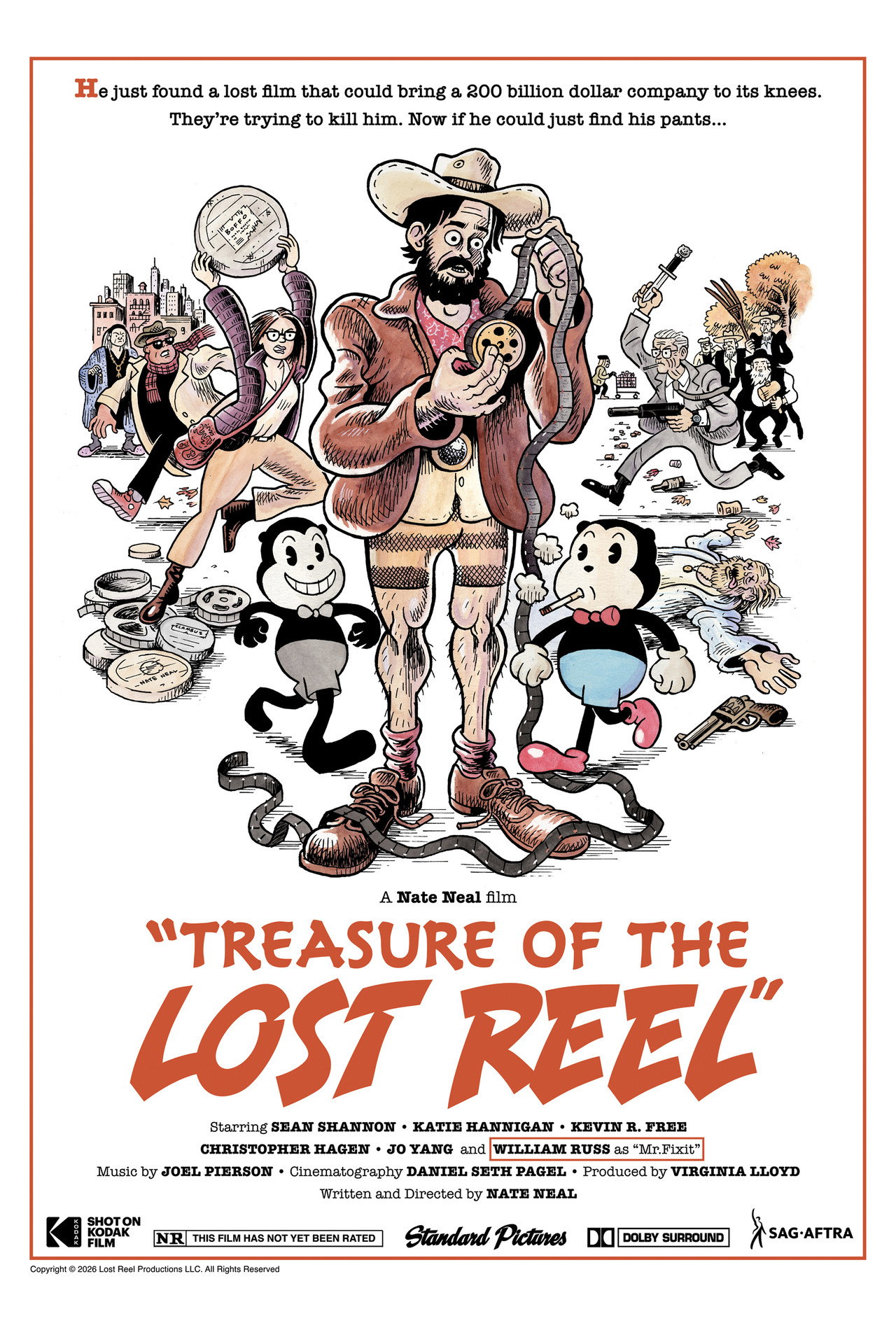 Treasure of the Lost Reel filmaffisch