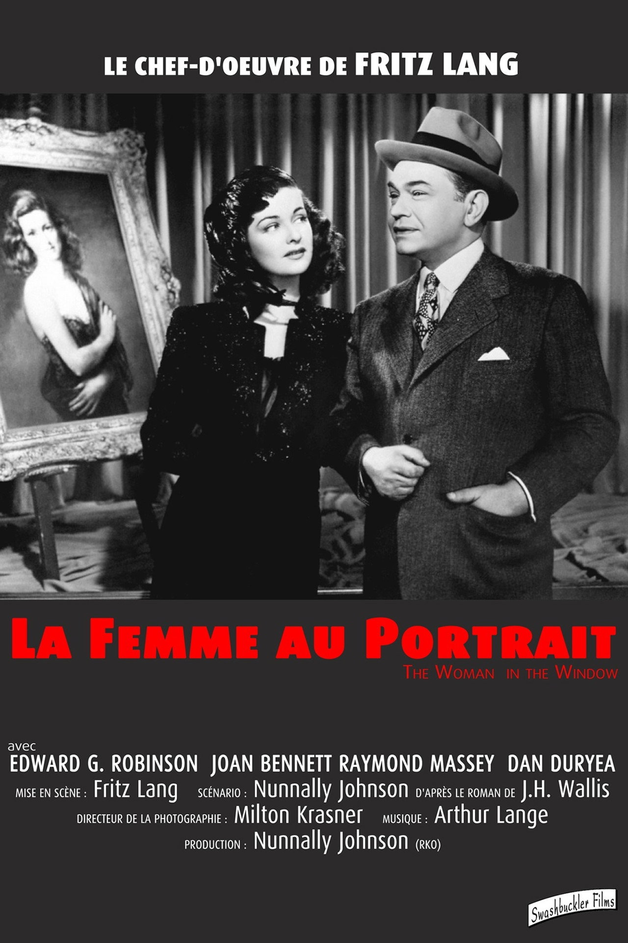 La Femme au portrait poster