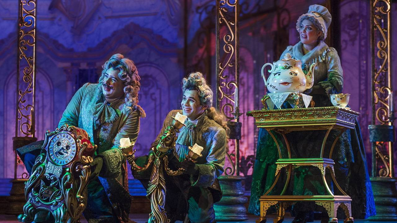 Beauty and the Beast on the Disney Dream