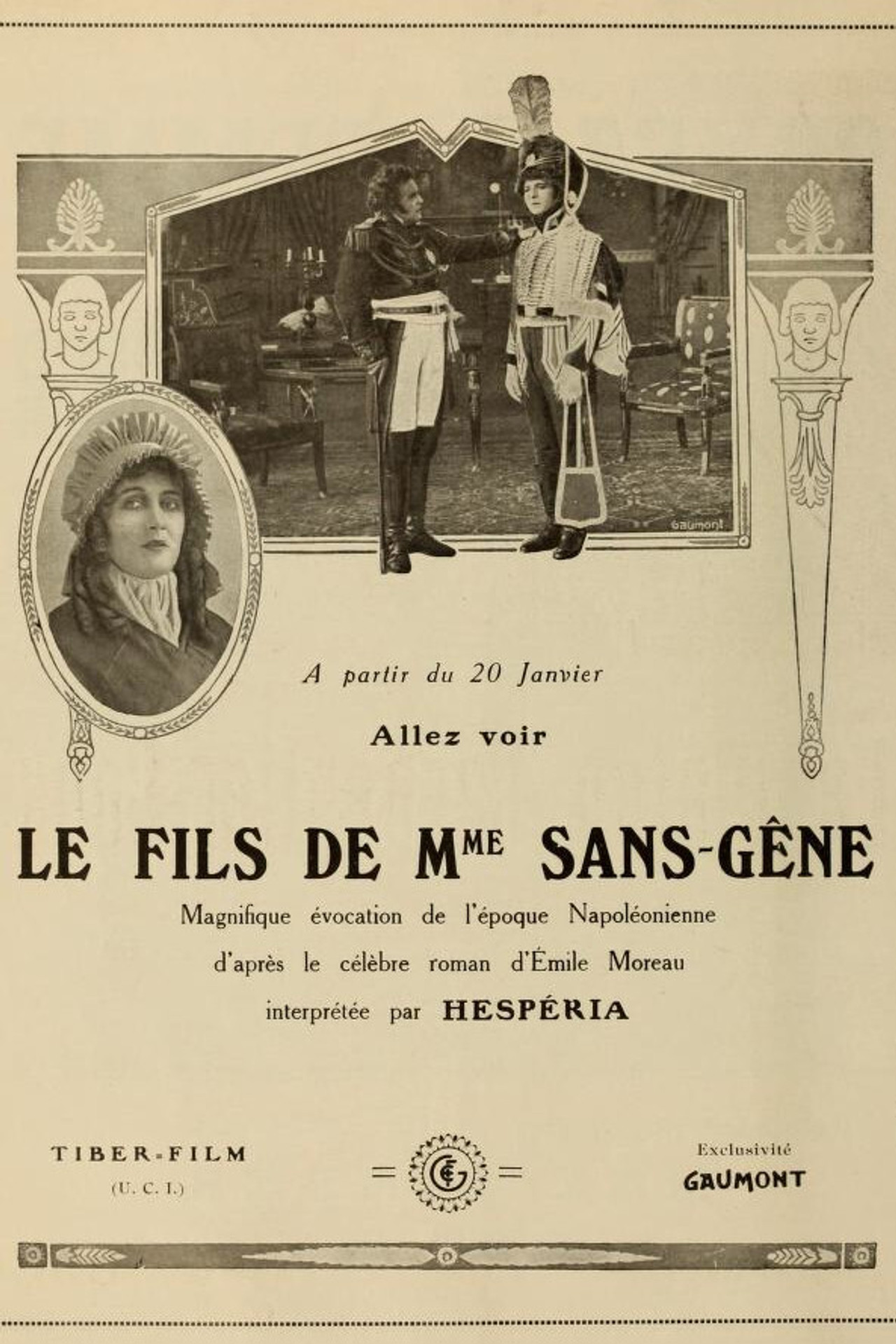 Il figlio di Madame Sans Gêne Backdrop