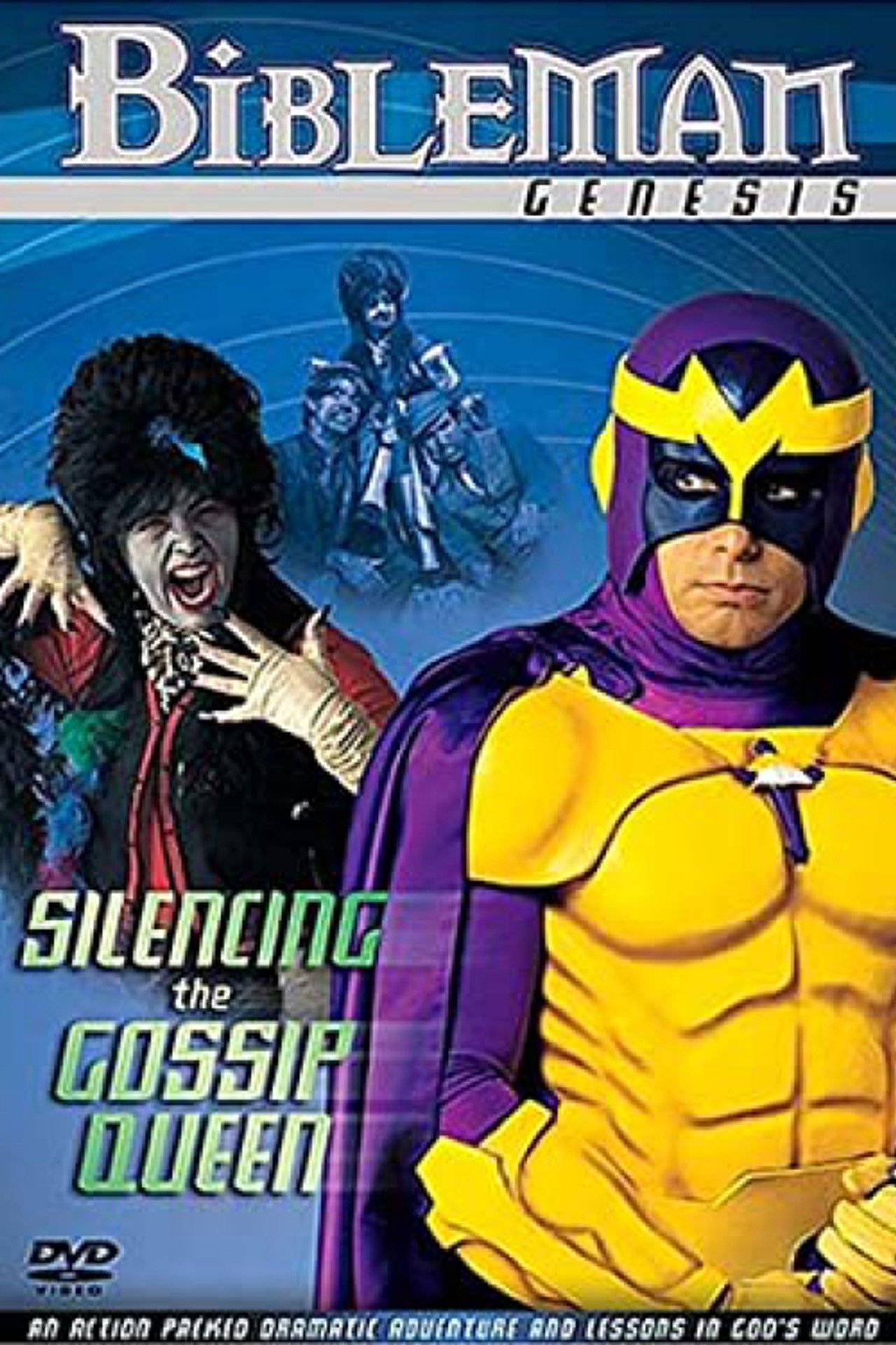 Bibleman: Silencing the Gossip Queen Backdrop