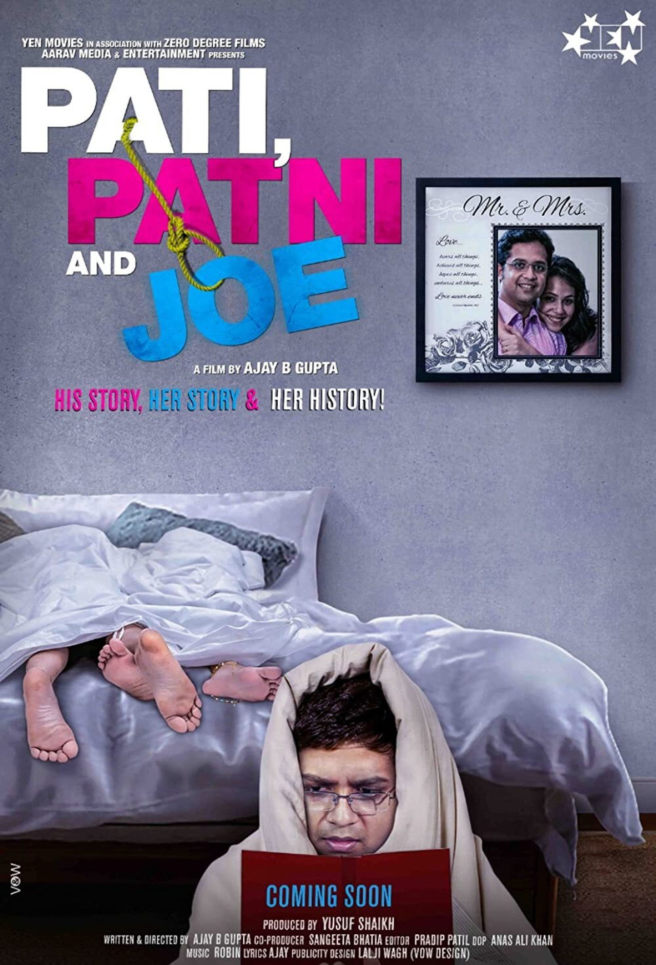 Pati Patni and Joe Backdrop