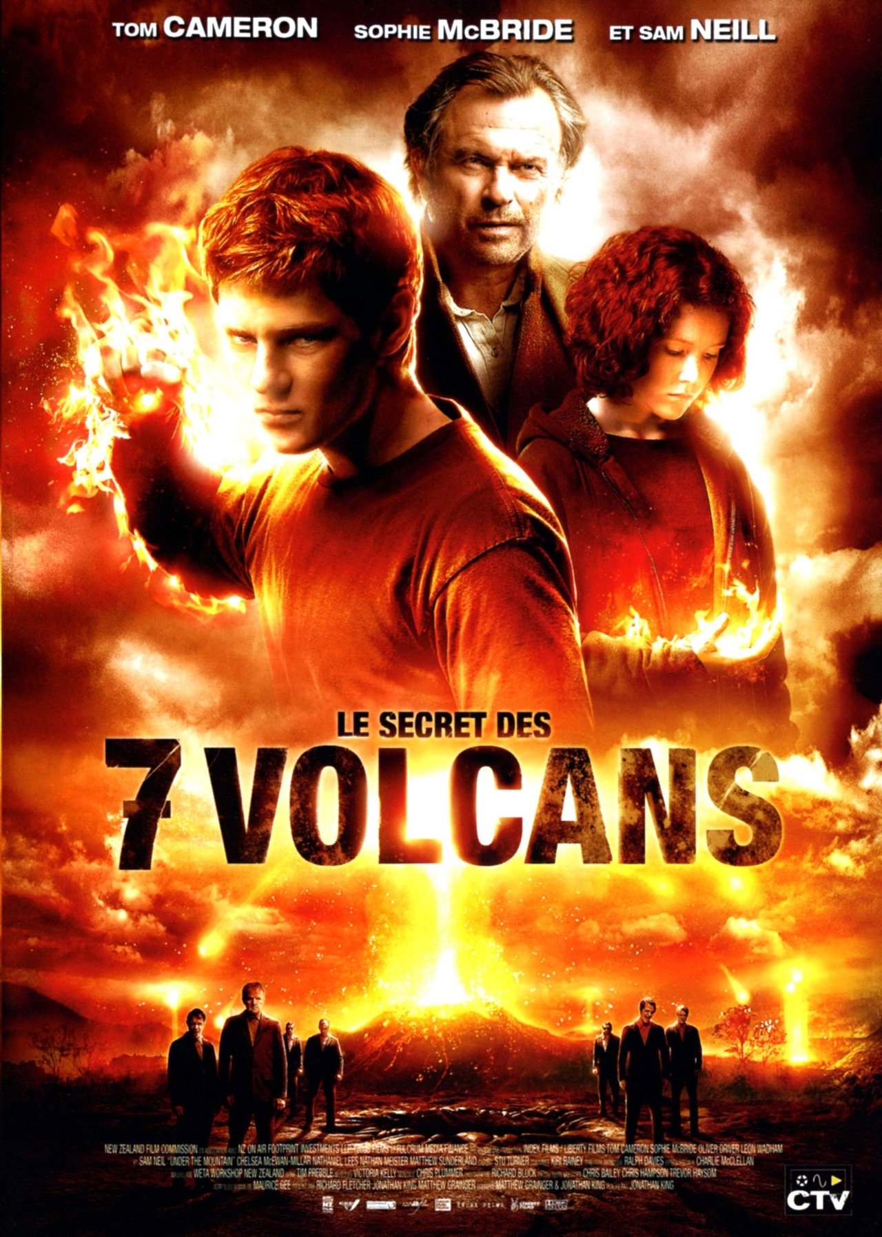 Le Secret des 7 volcans poster