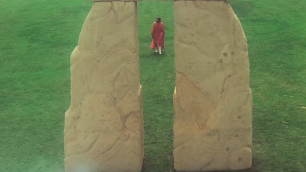 Orpheus and Eurydice backdrop