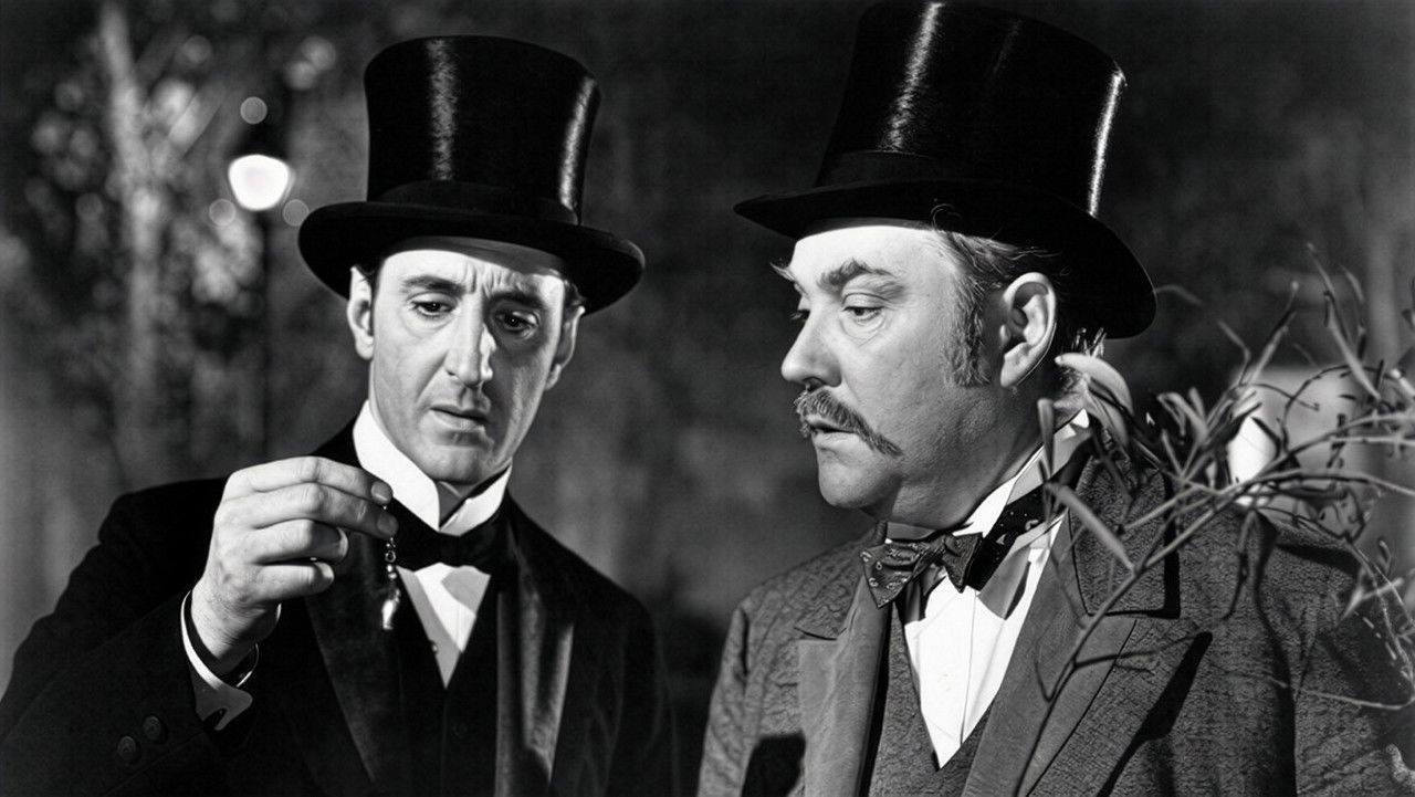 The House of Fear backdrop