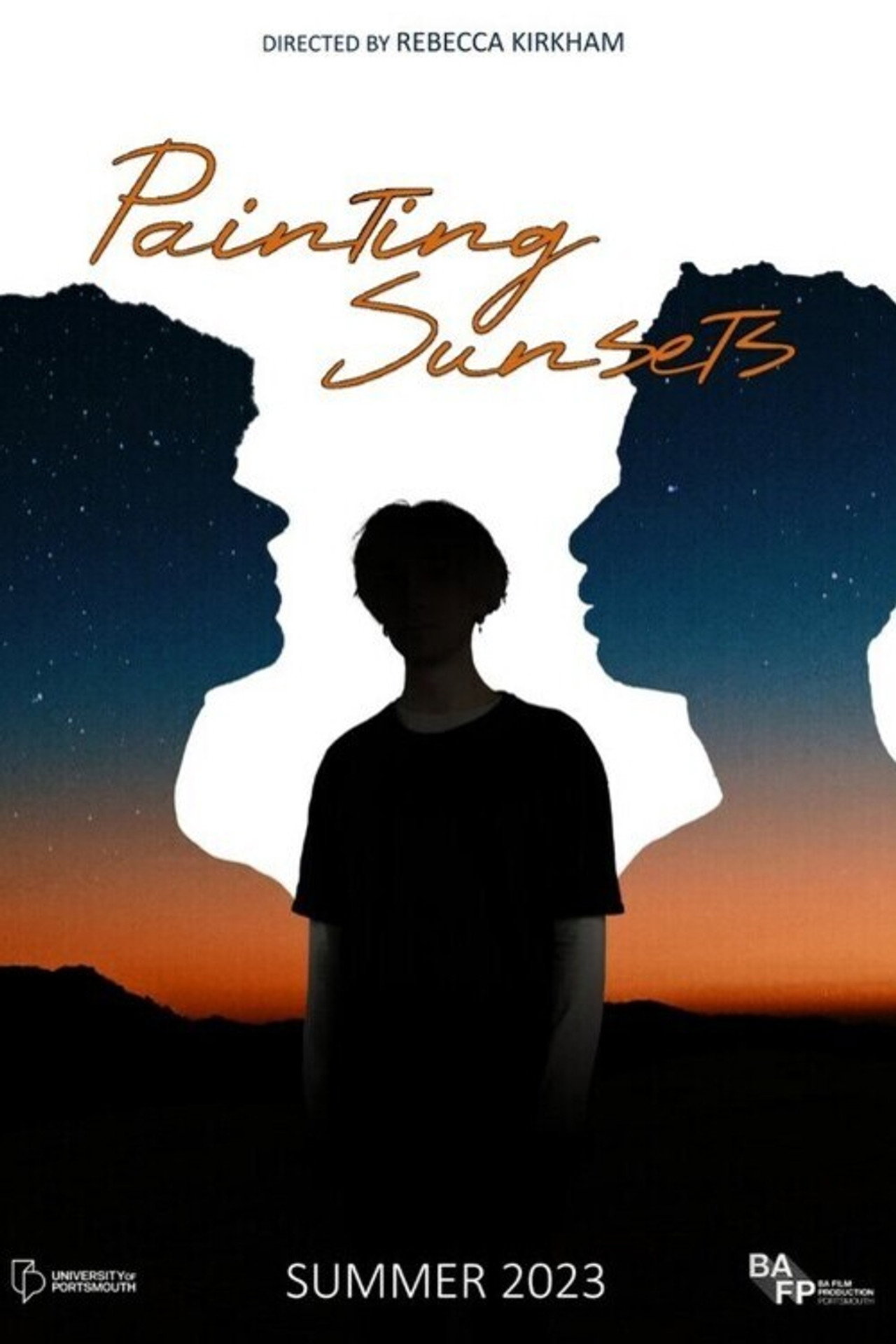 Painting Sunsets Backdrop