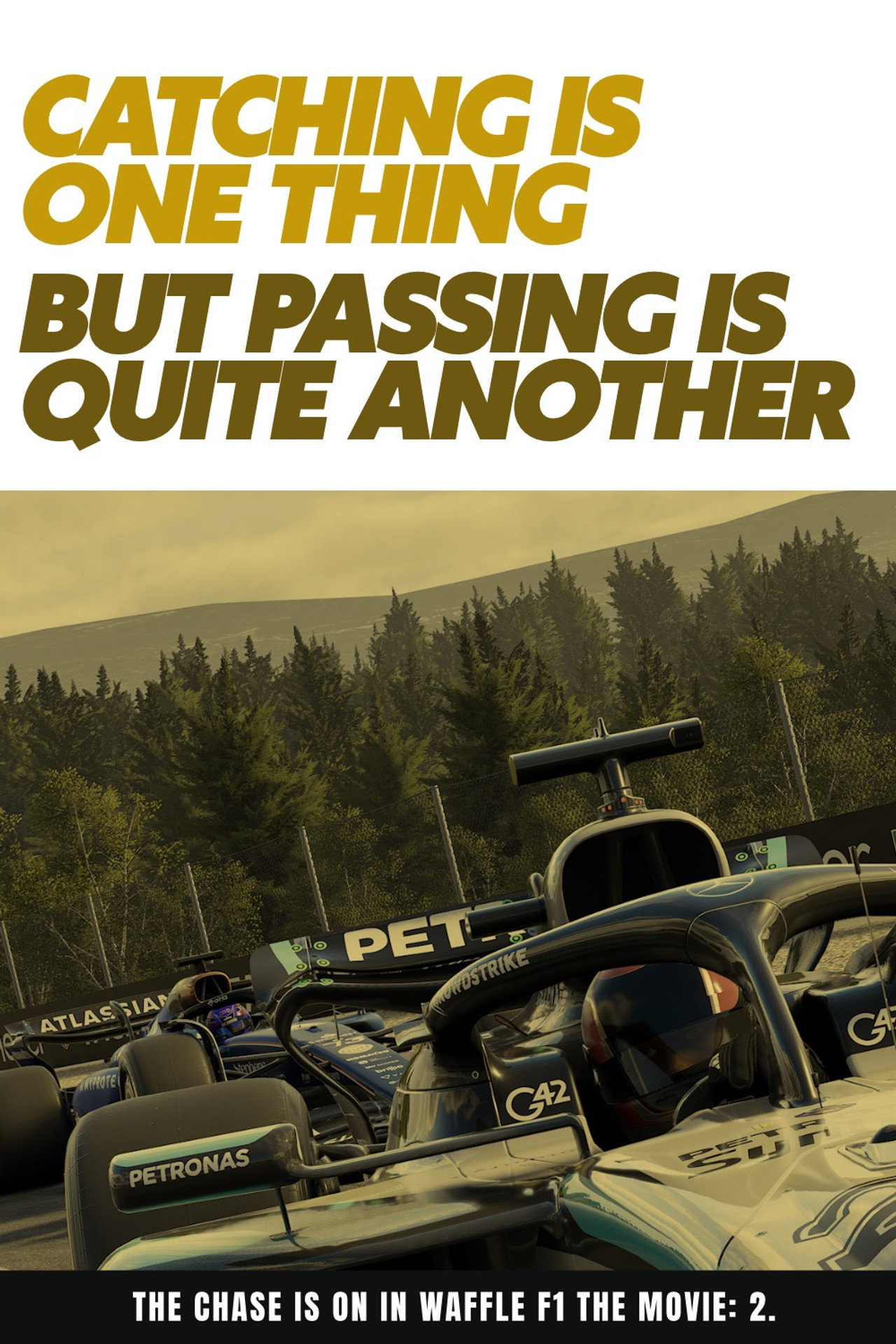 Waffle F1 The Movie: 2 filmaffisch