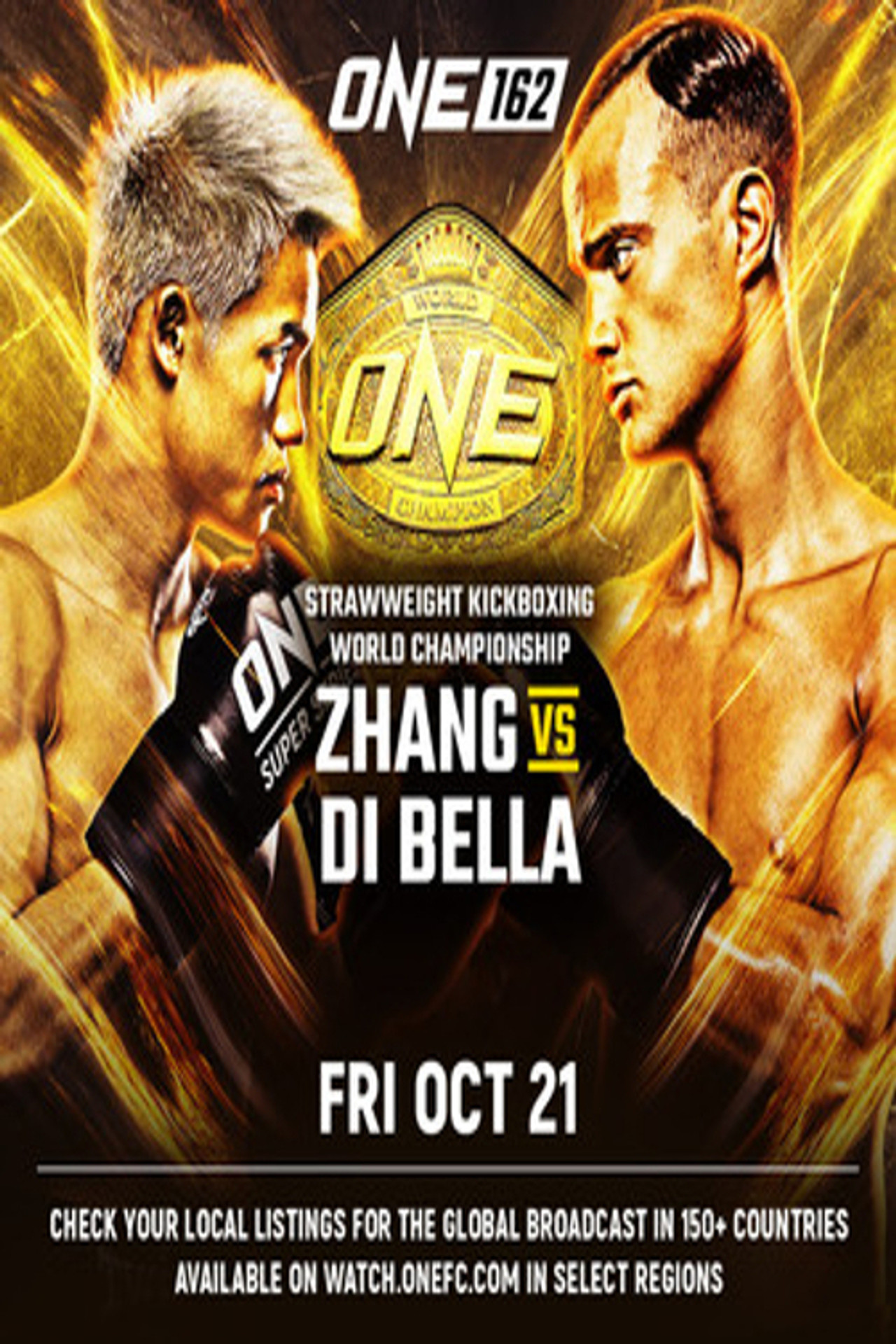 ONE 162: Zhang vs. Di Bella Backdrop