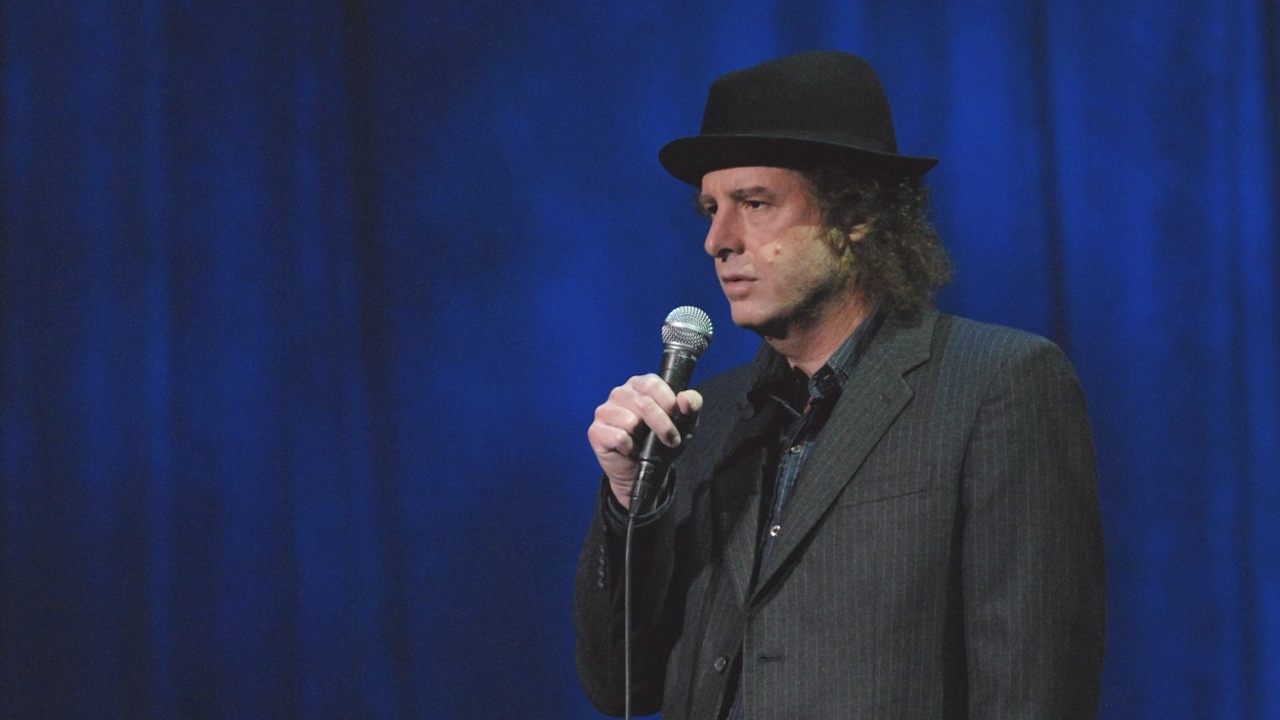 Scen från Steven Wright: When the Leaves Blow Away