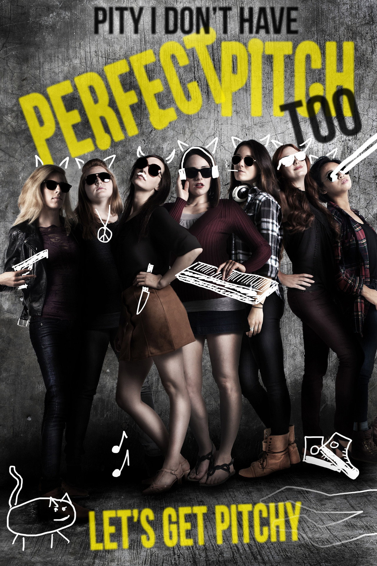 Pity I Don't Have Perfect Pitch Too filmaffisch