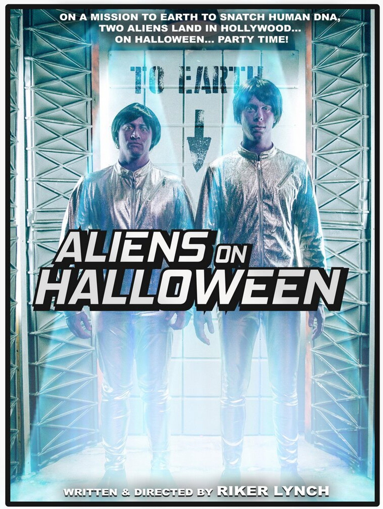 Aliens on Halloween filmaffisch