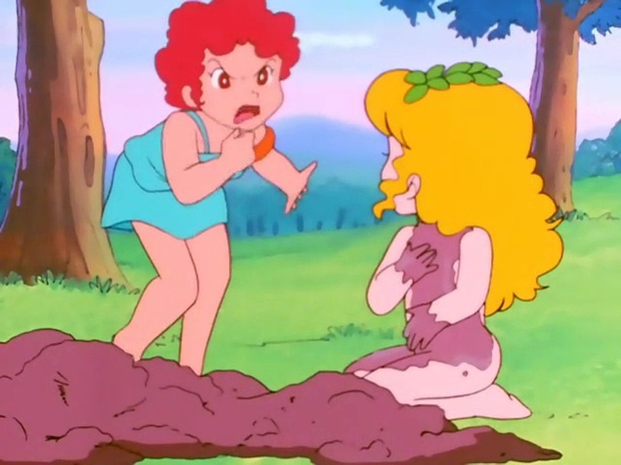 La petite Olympe et les dieux — La pomme d'or