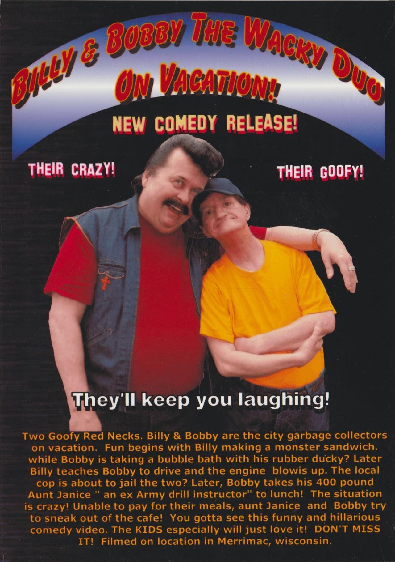 Billy & Bobby The Wacky Duo On Vacation! filmaffisch