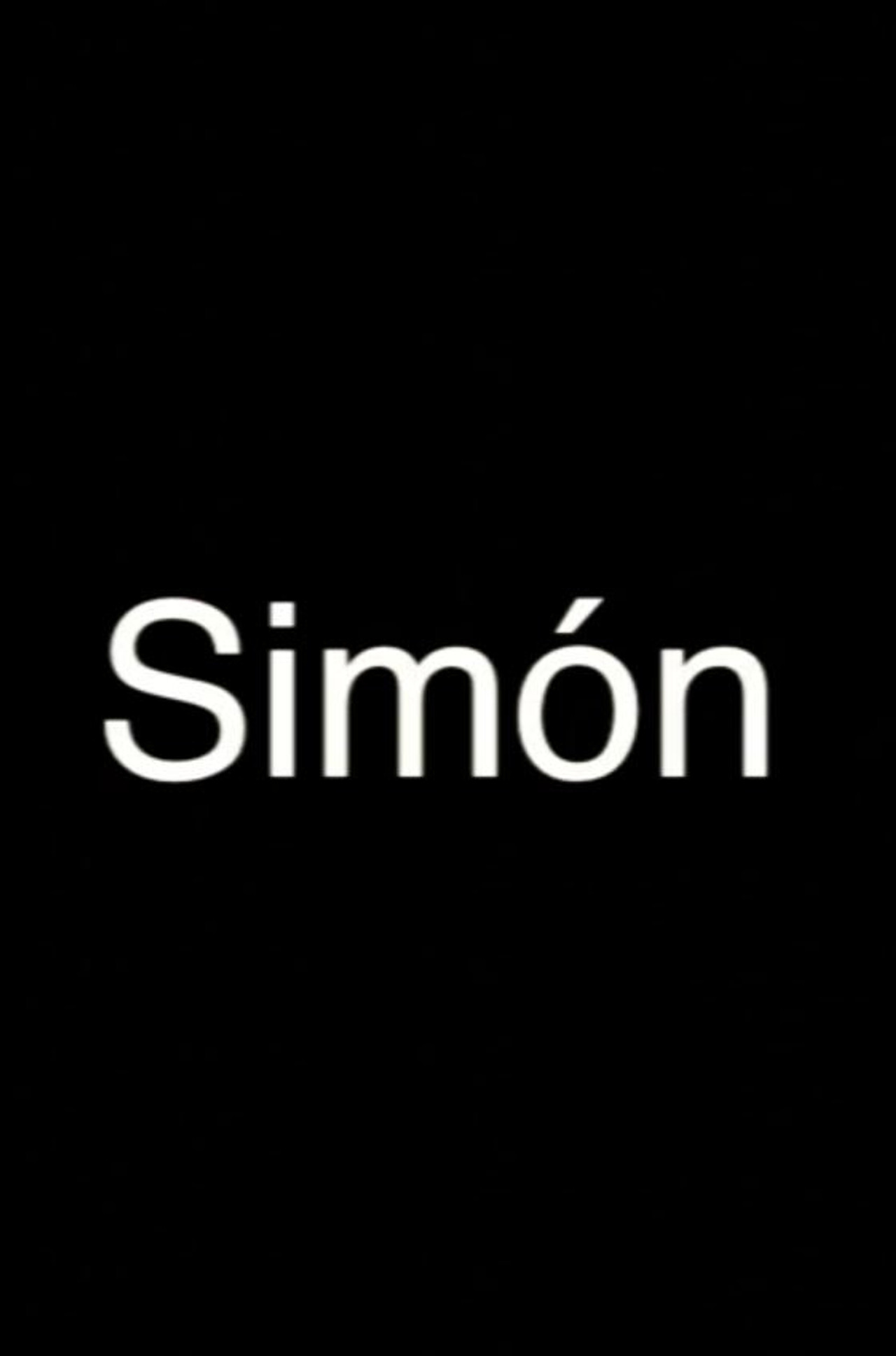 Simón poster