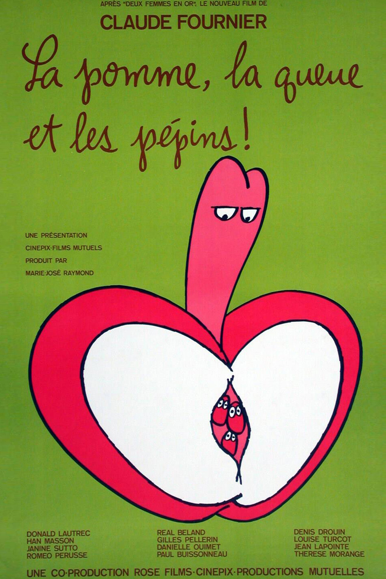 La pomme, la queue... et les pépins! filmaffisch