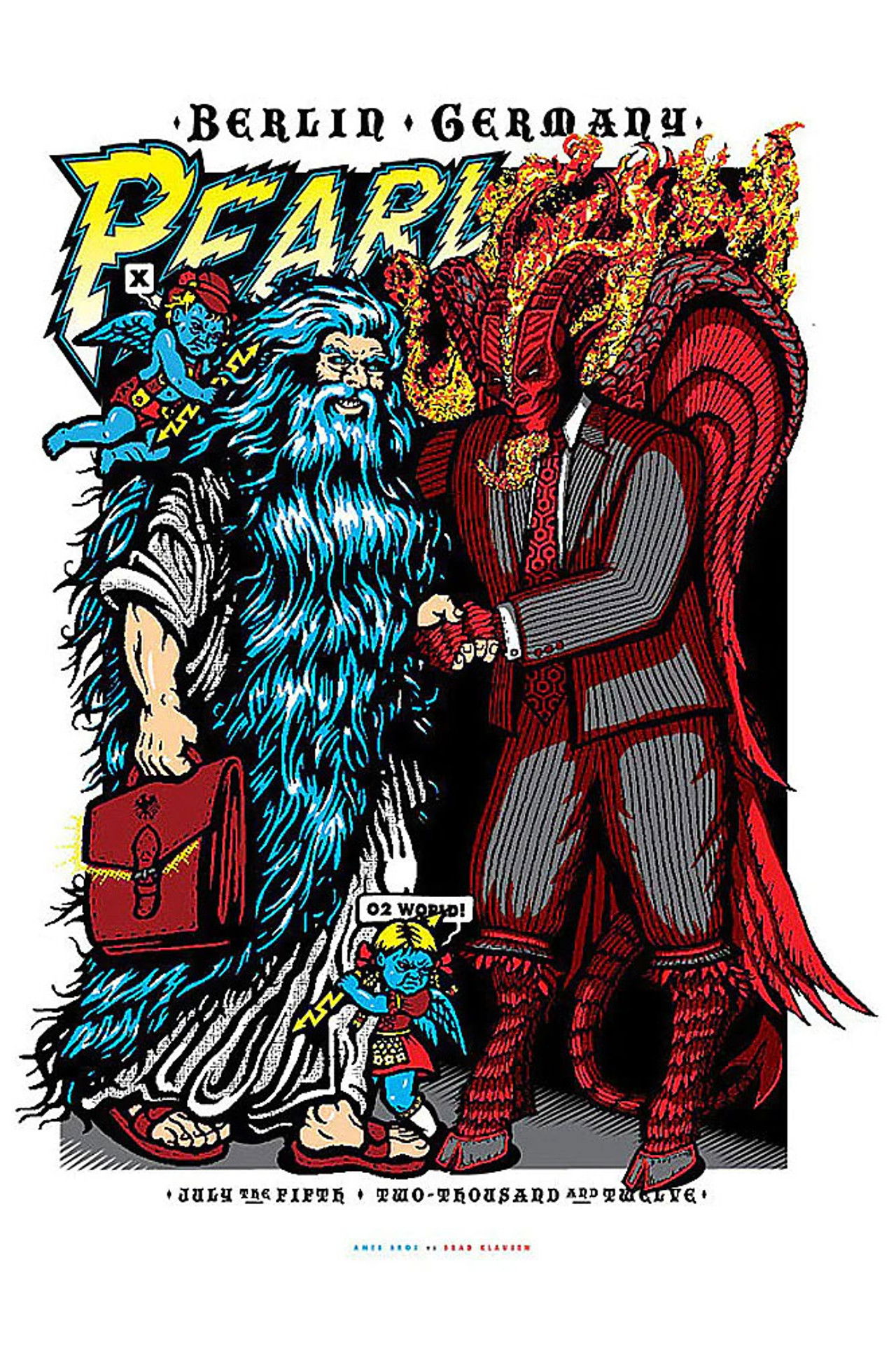 Pearl Jam: Berlin 2012 - Night 2 Backdrop