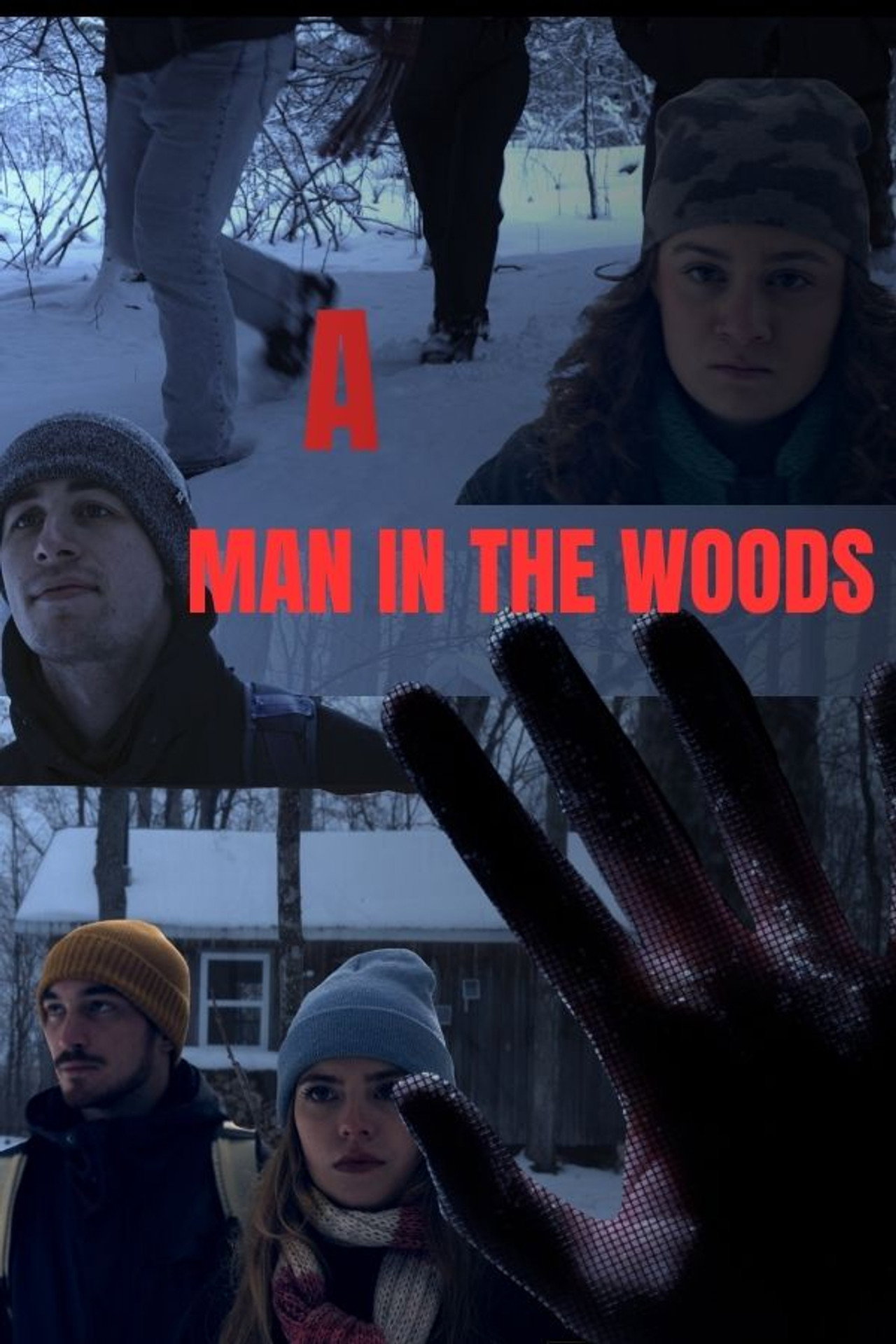 A Man in The Woods Backdrop