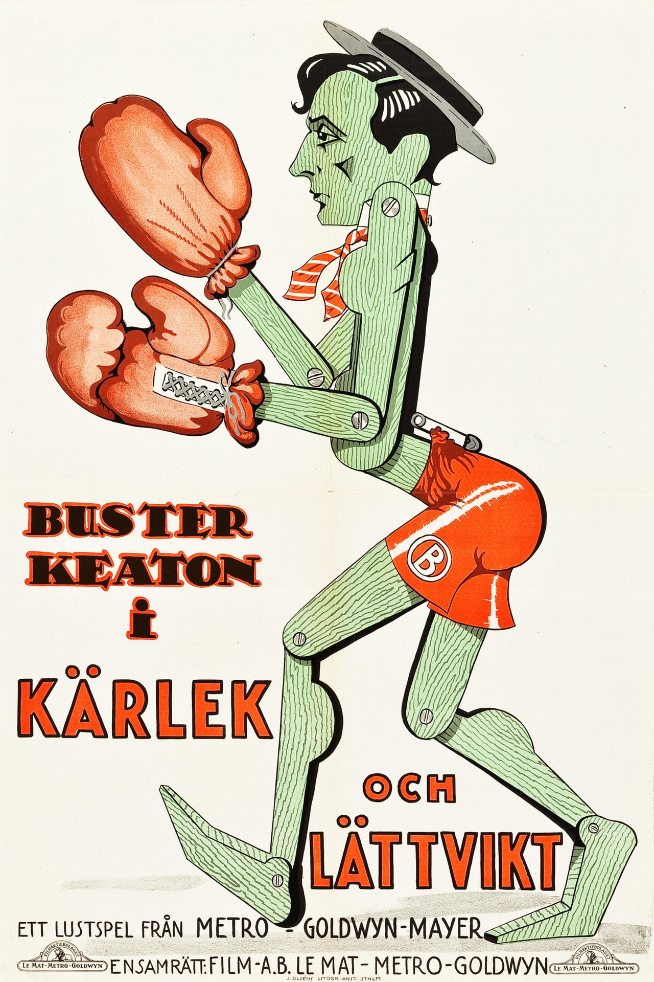 Kärlek och lättvikt filmaffisch