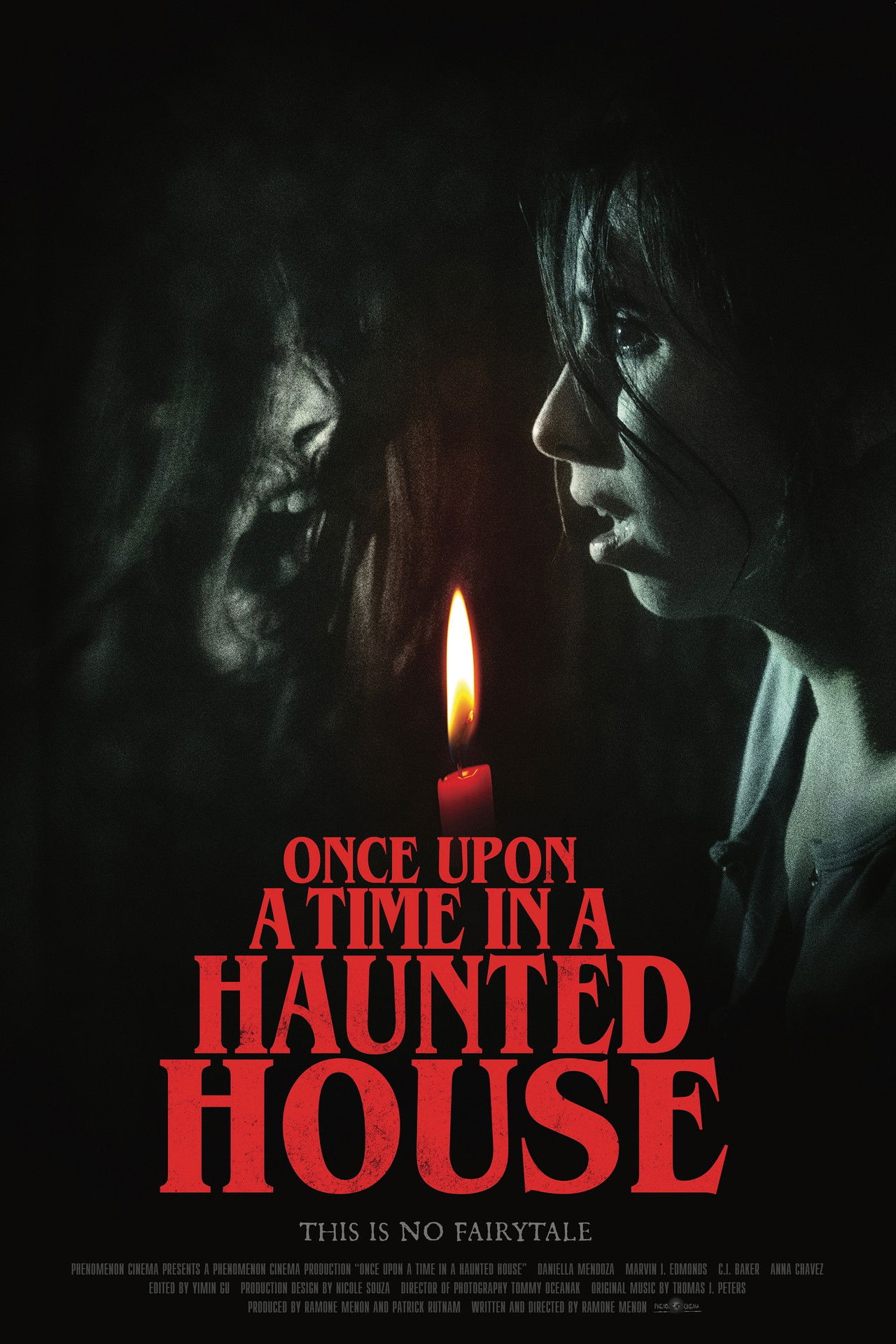 Once Upon a Time in a Haunted House Backdrop