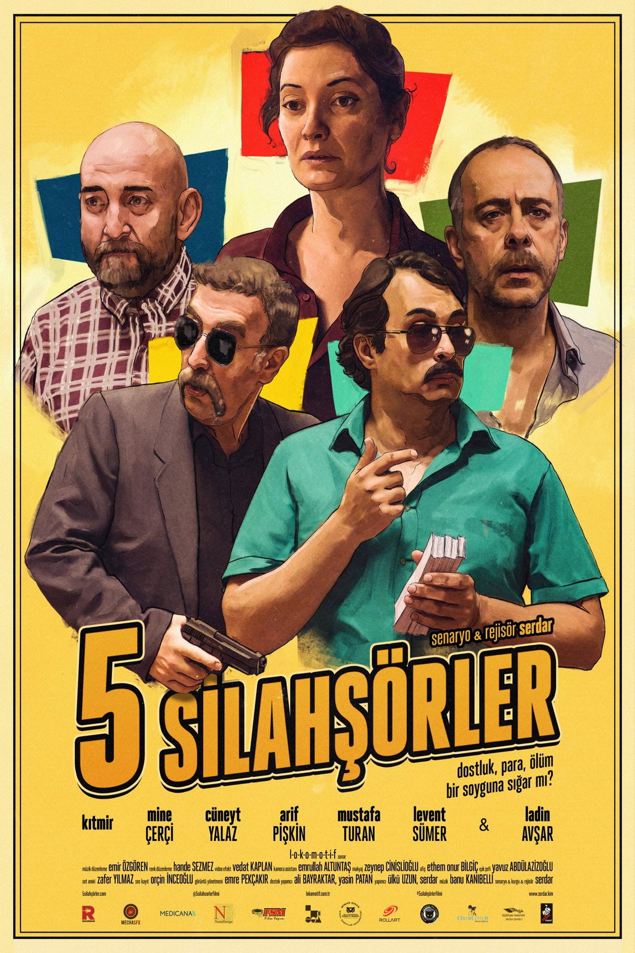 5 Silahşörler filmaffisch