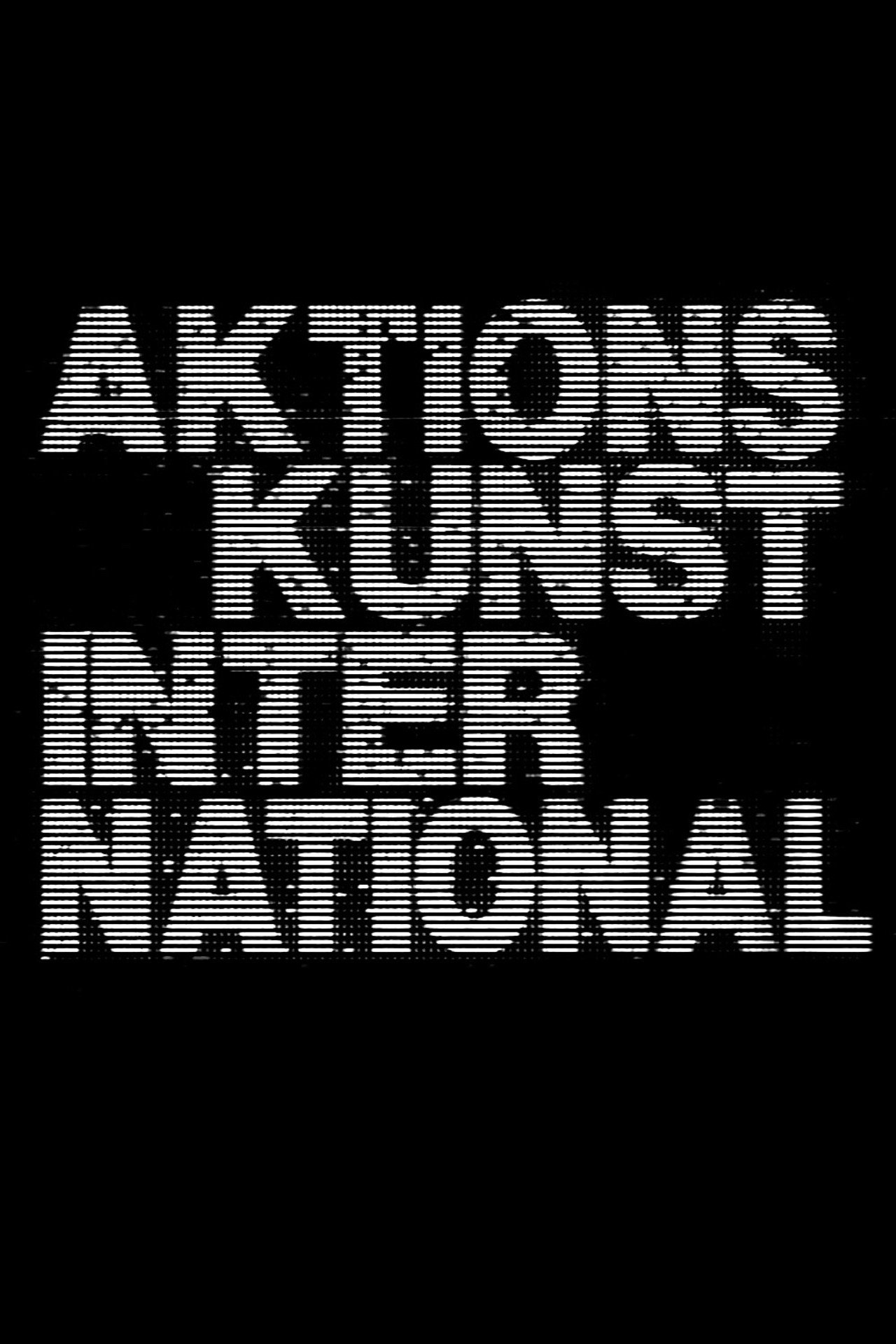 Aktionskunst International. Dokumente zum Internationalen Aktionismus Backdrop