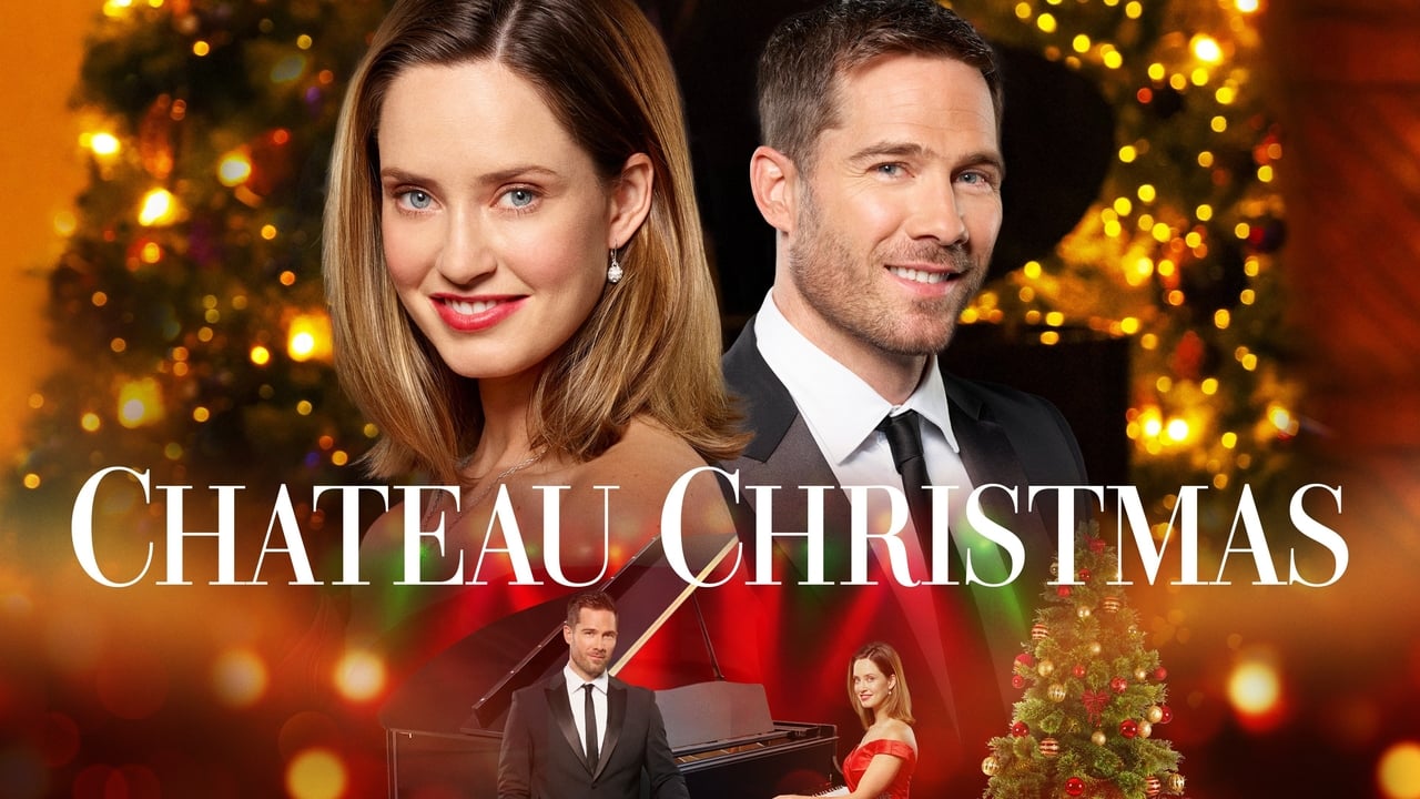 Chateau Christmas background