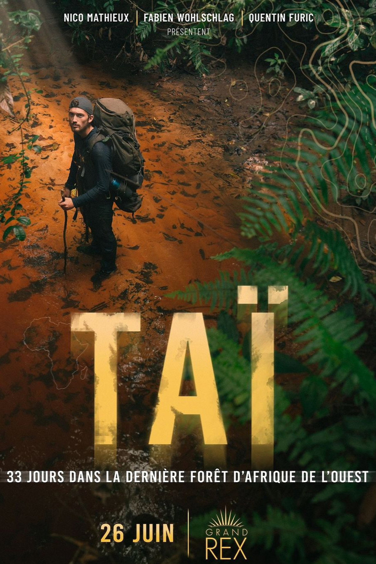 TAÏ: 33 jours dans la dernière forêt primaire d’Afrique de l’Ouest filmaffisch