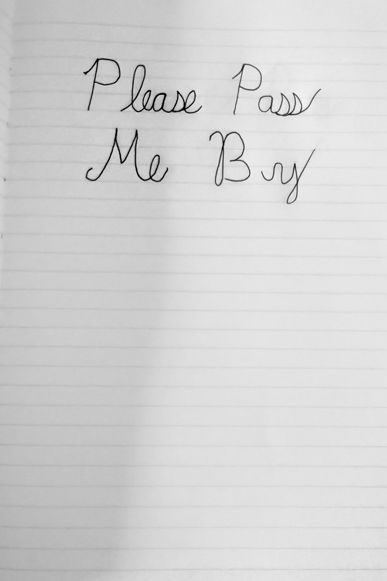 Please Pass Me By poster