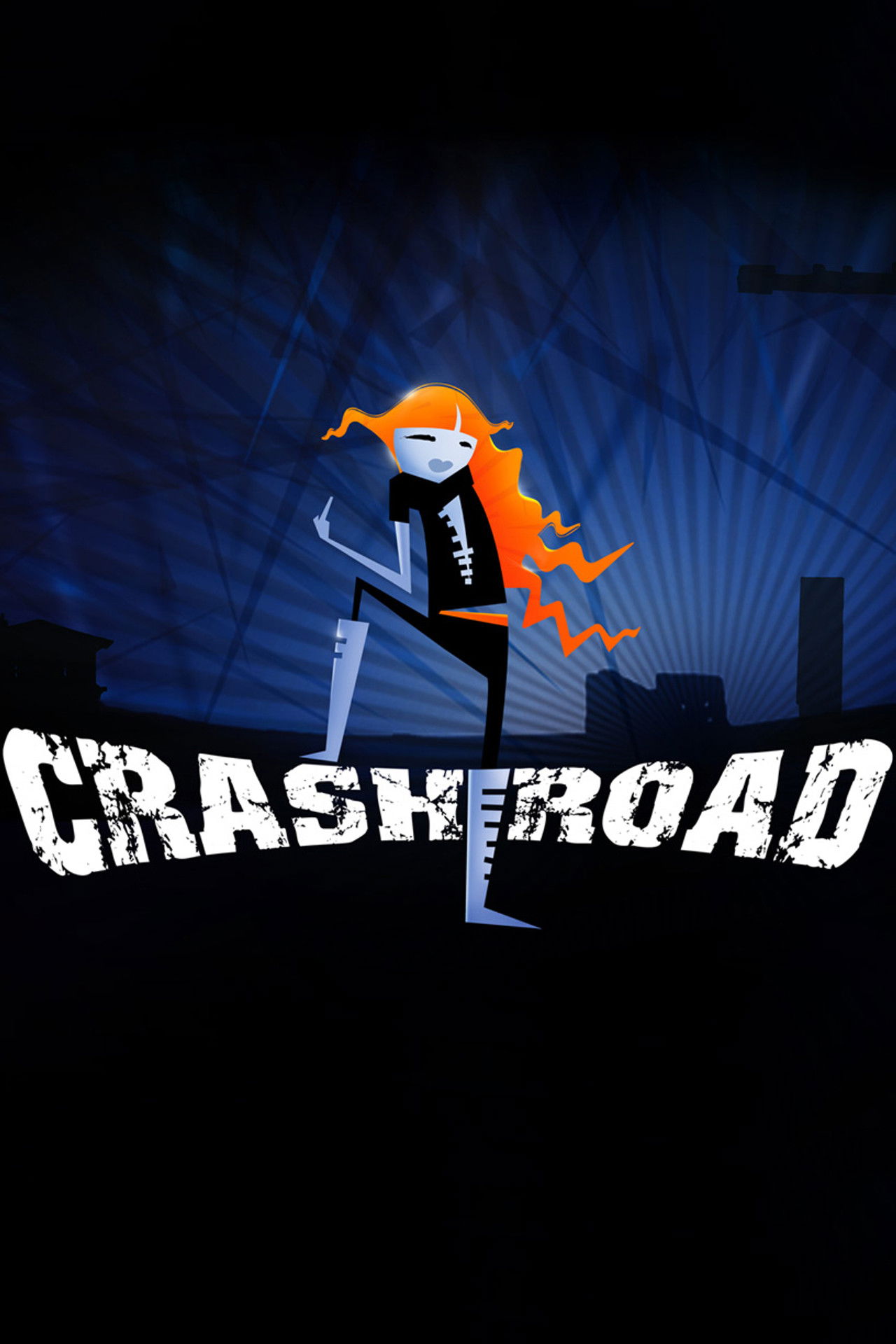 Crash Road Backdrop