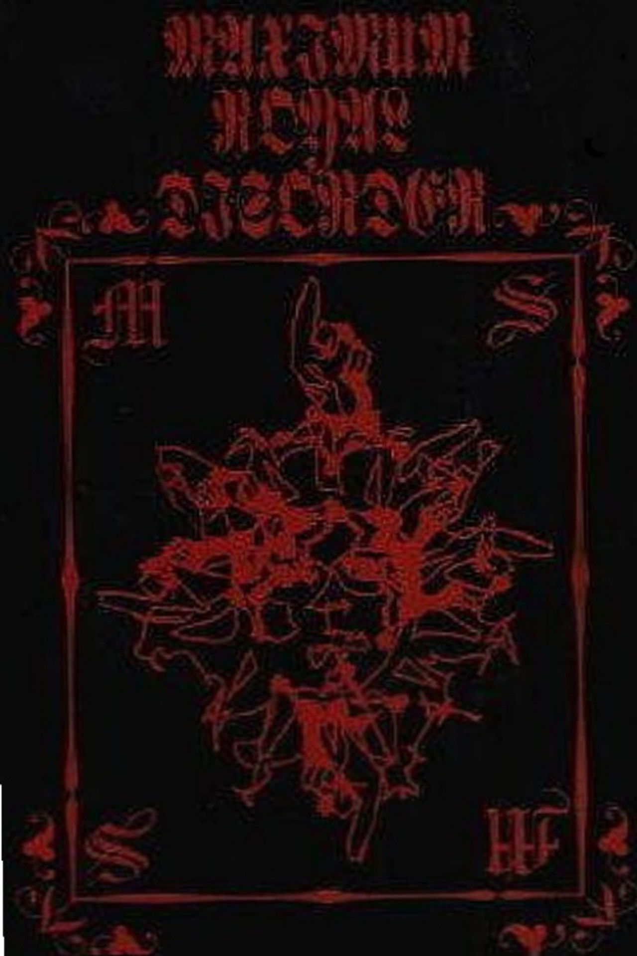 the GazettE STANDING TOUR 2005 FINAL [M.R.D] AT 2005.4.17 SHIBUYA PUBLIC HALL Backdrop