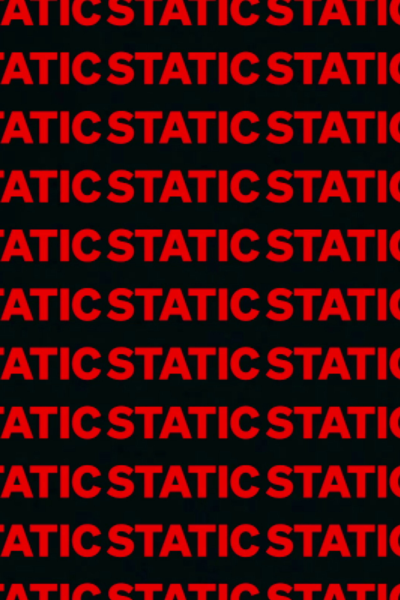 StaticStaticStatic filmaffisch
