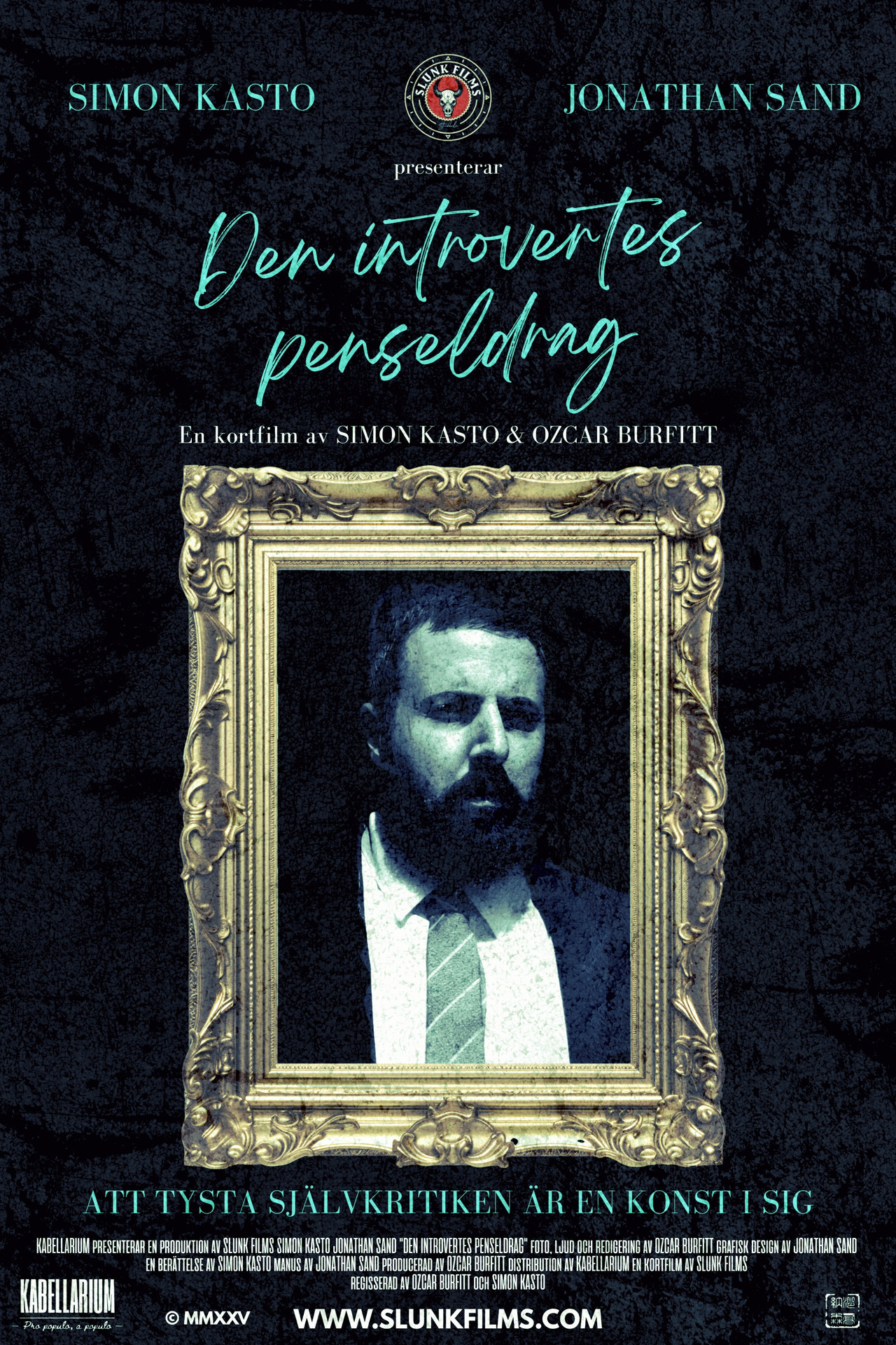 Den introvertes penseldrag filmaffisch