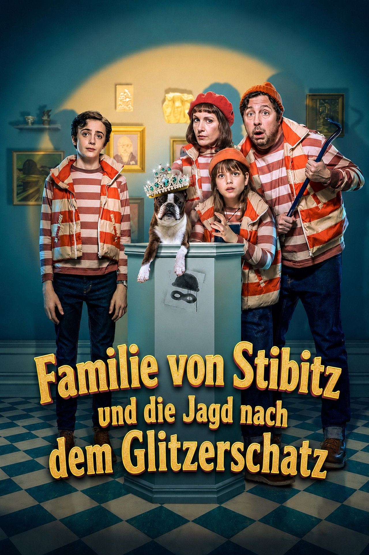 Familie von Stibitz und die Jagd nach dem Glitzerschatz