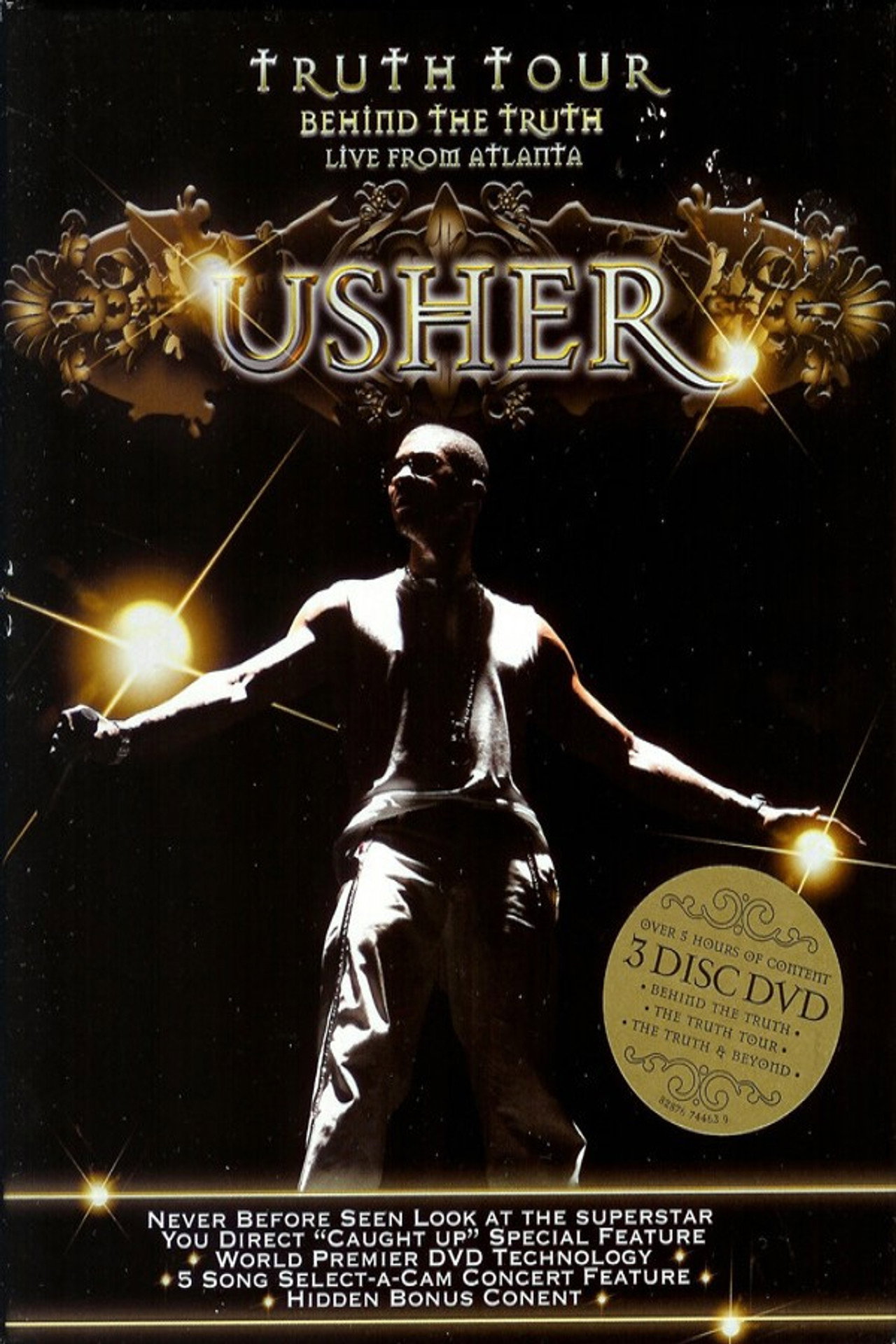 Usher - The Truth Tour: Behind the Truth Backdrop