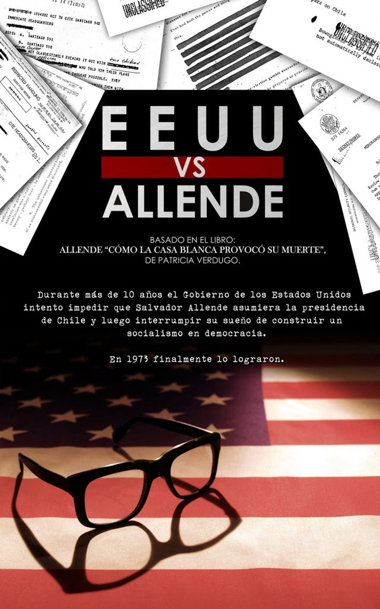 EEUU vs Allende filmaffisch