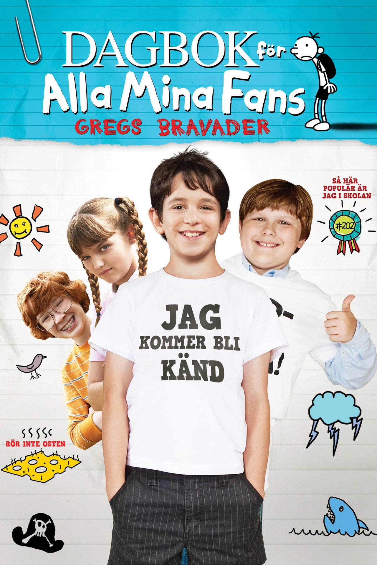 Dagbok för alla mina fans: Gregs bravader filmaffisch