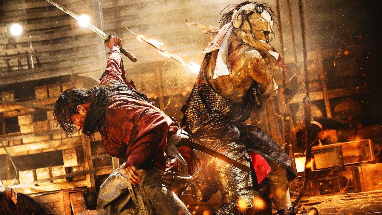 Scen från Rurouni Kenshin: The Legend Ends