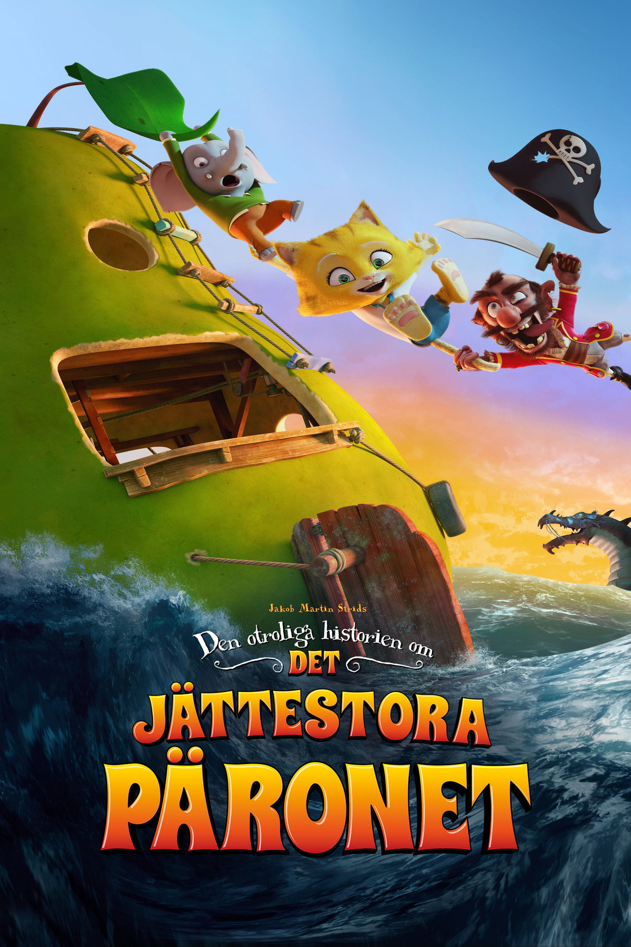 Den otroliga historien om det jättestora päronet filmaffisch