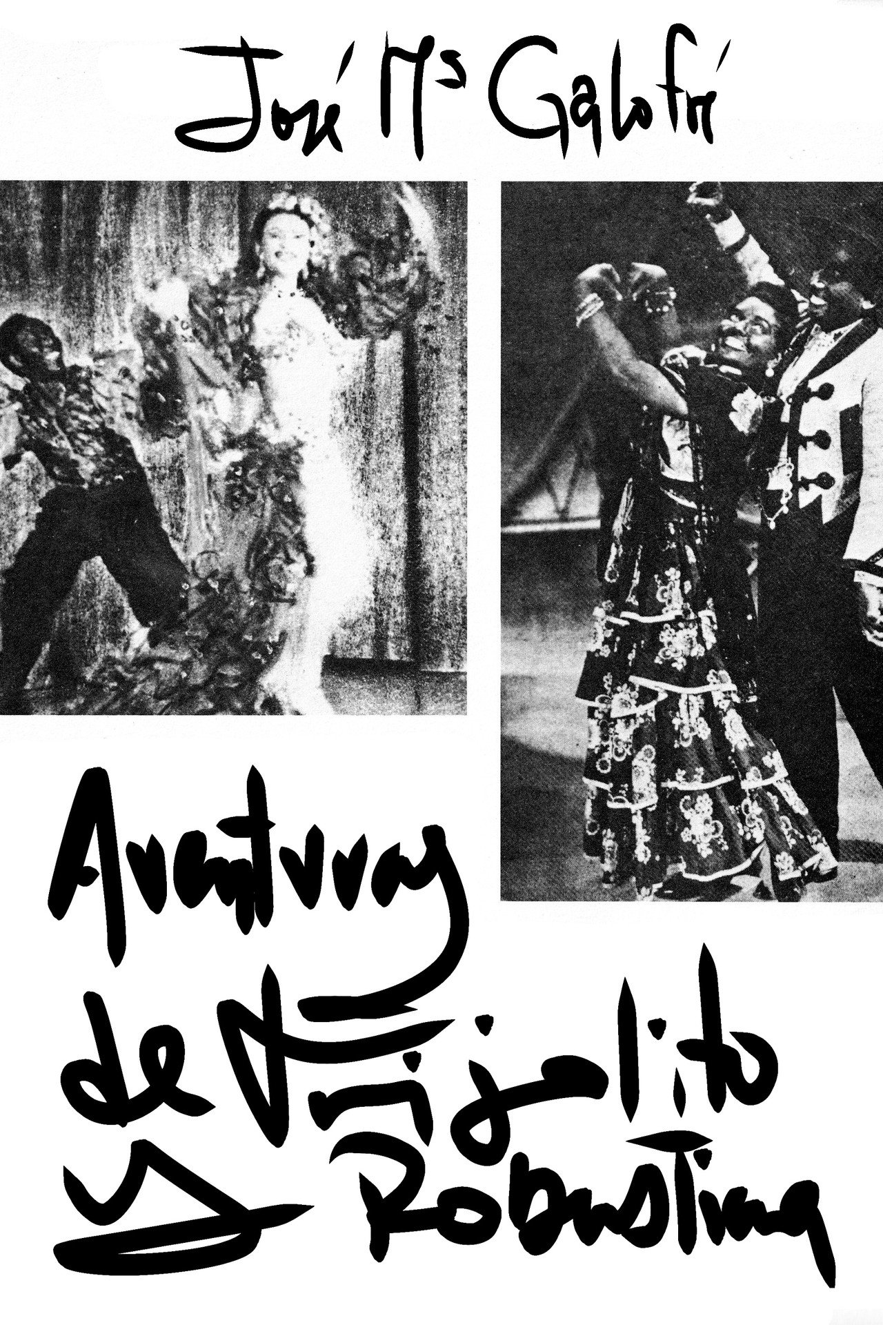 Las aventuras de Frijolito y Robustiana Backdrop