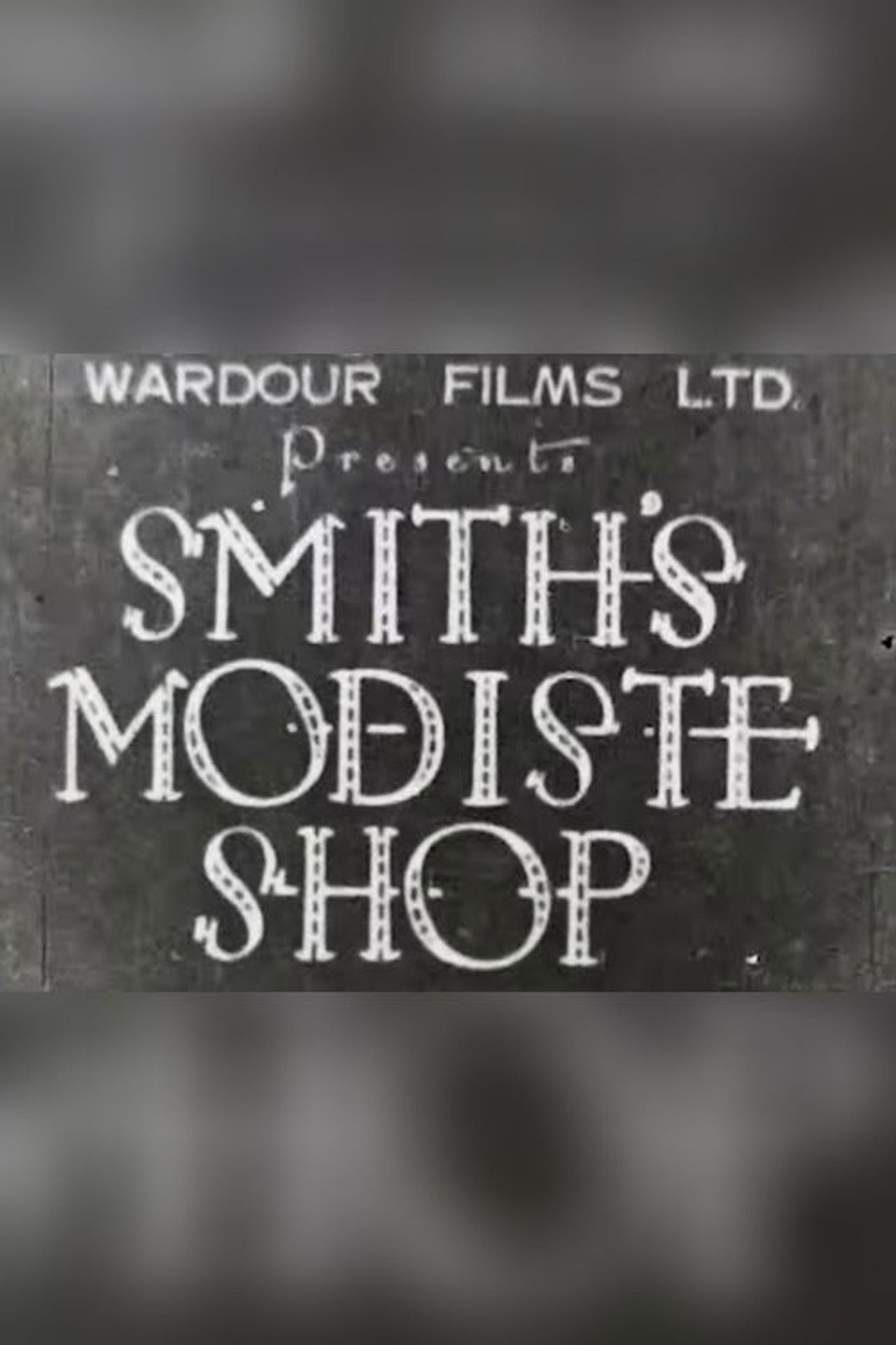 Smith's Modiste Shop Backdrop