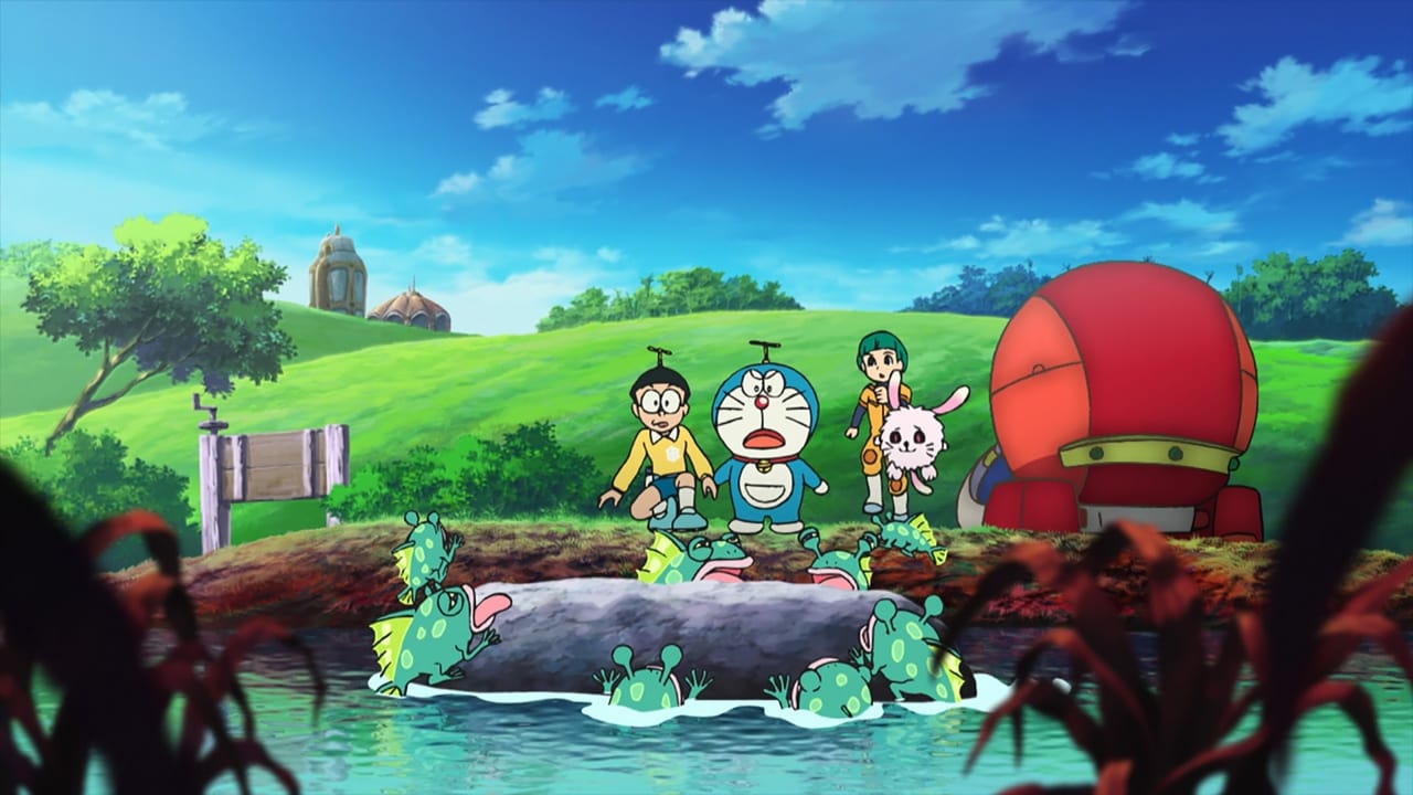 Doraemon: The New Record of Nobita's Spaceblazer Backdrop Image