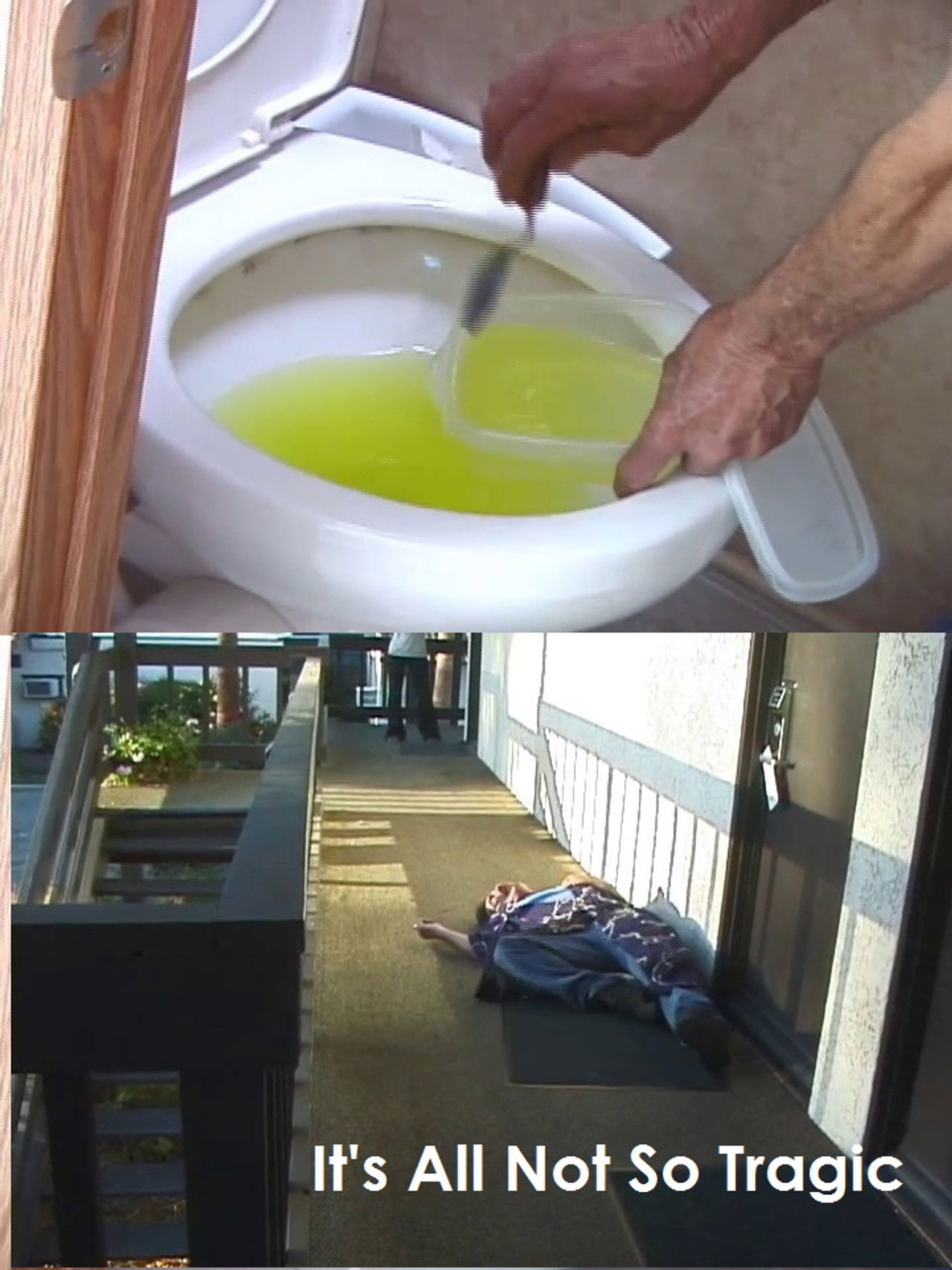 It's All Not So Tragic Backdrop