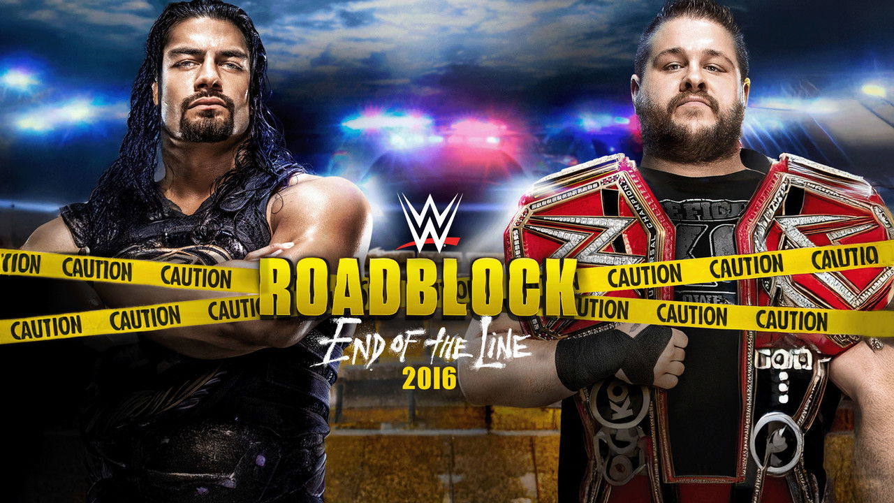 WWE Roadblock: End of the Line 2016 backdrop