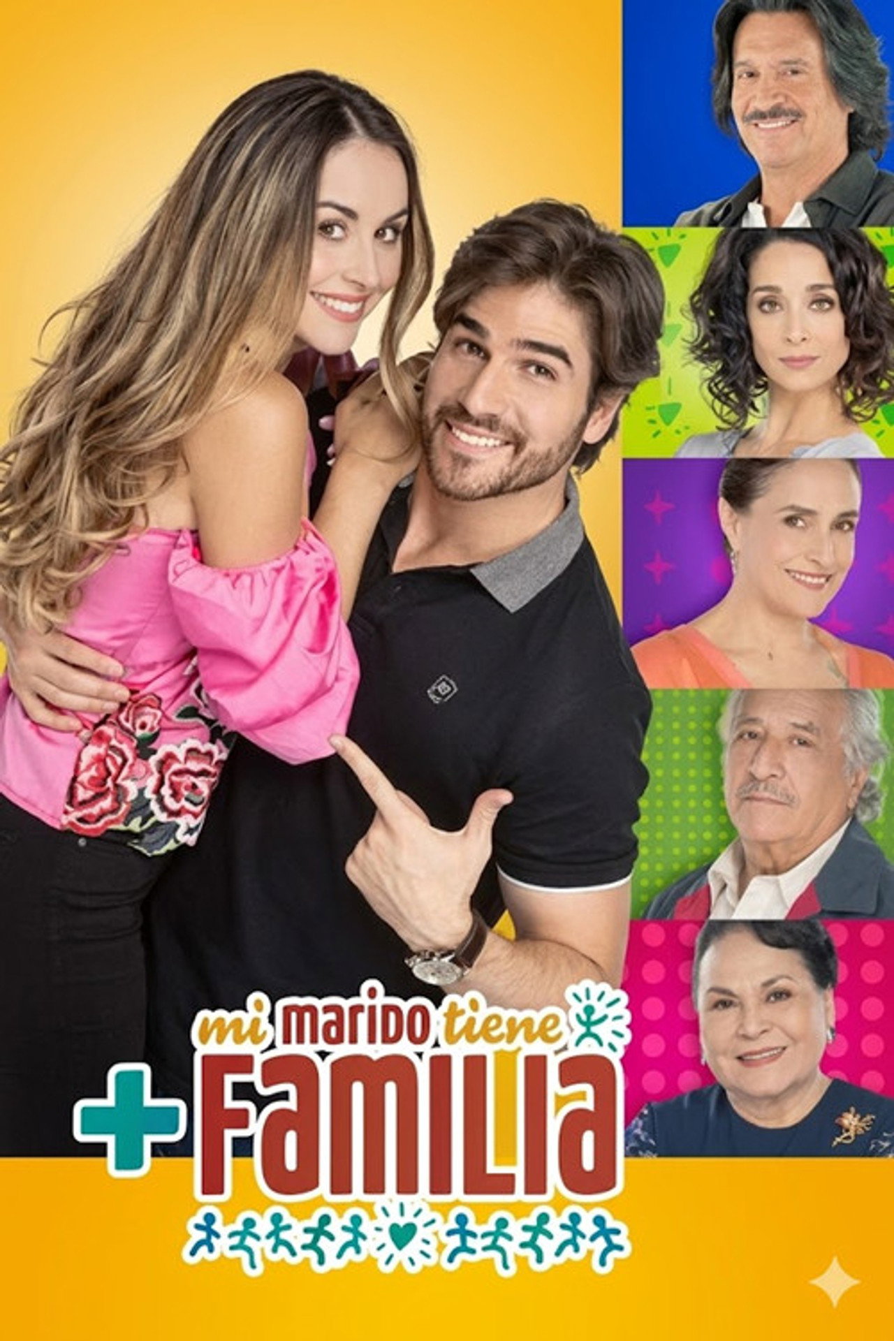 Mi Marido tiene Más Familia affisch