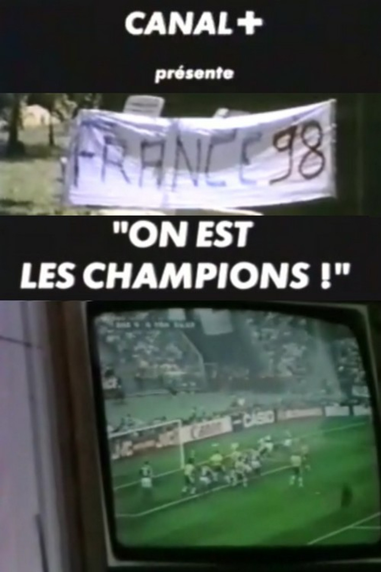 "On est les champions !" filmaffisch