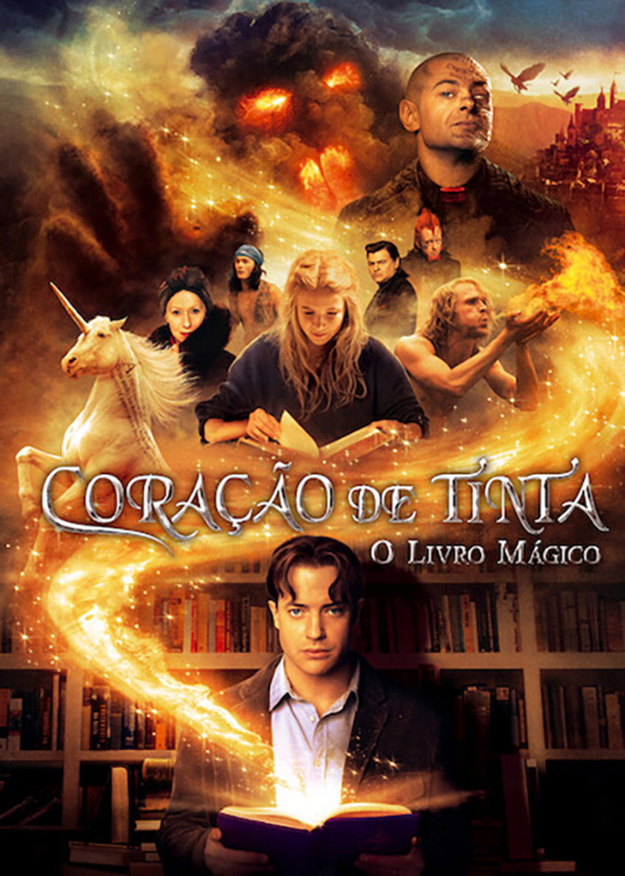 Pôster de Coração de Tinta: O Livro Mágico